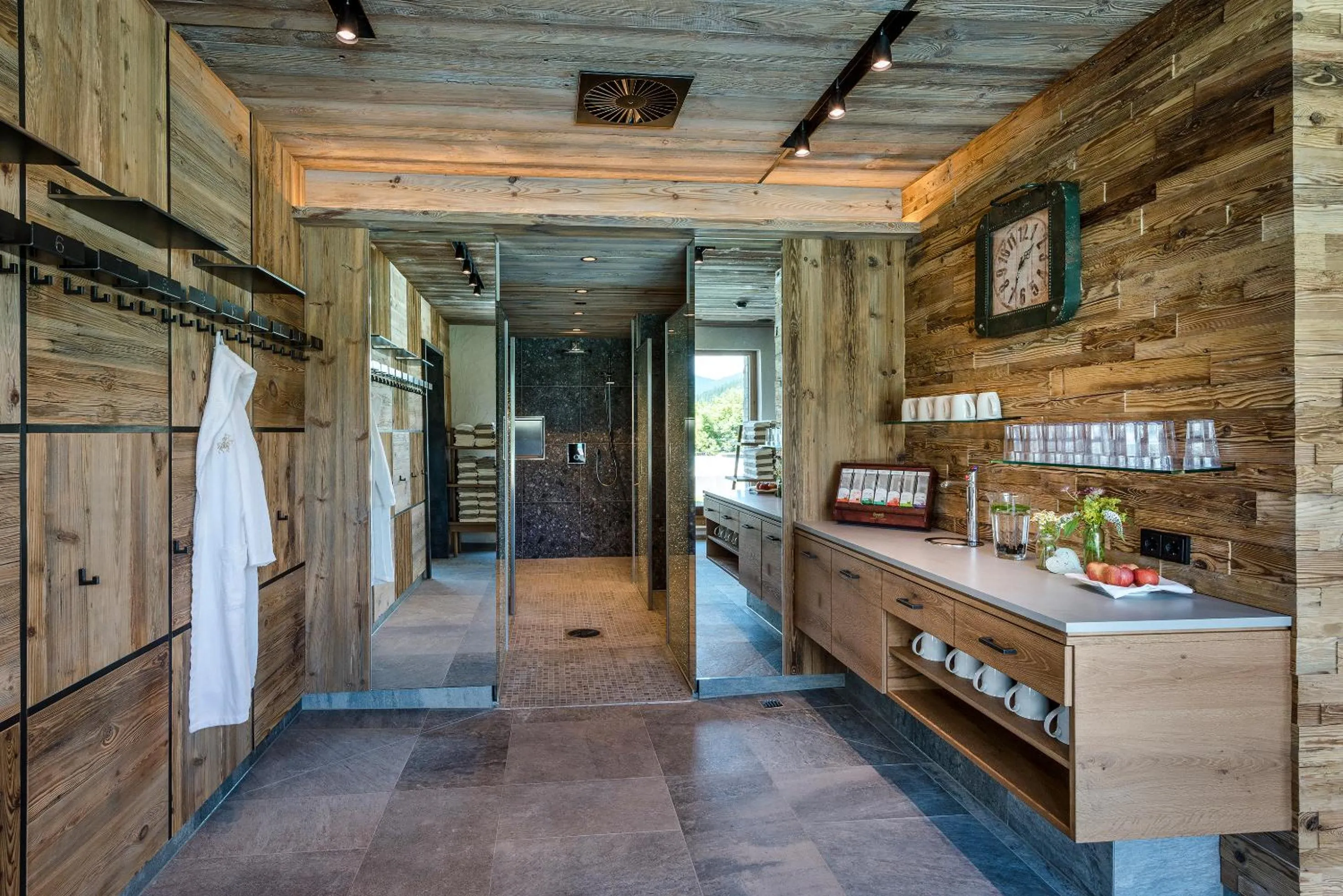 Sauna in Hotel Post Lermoos