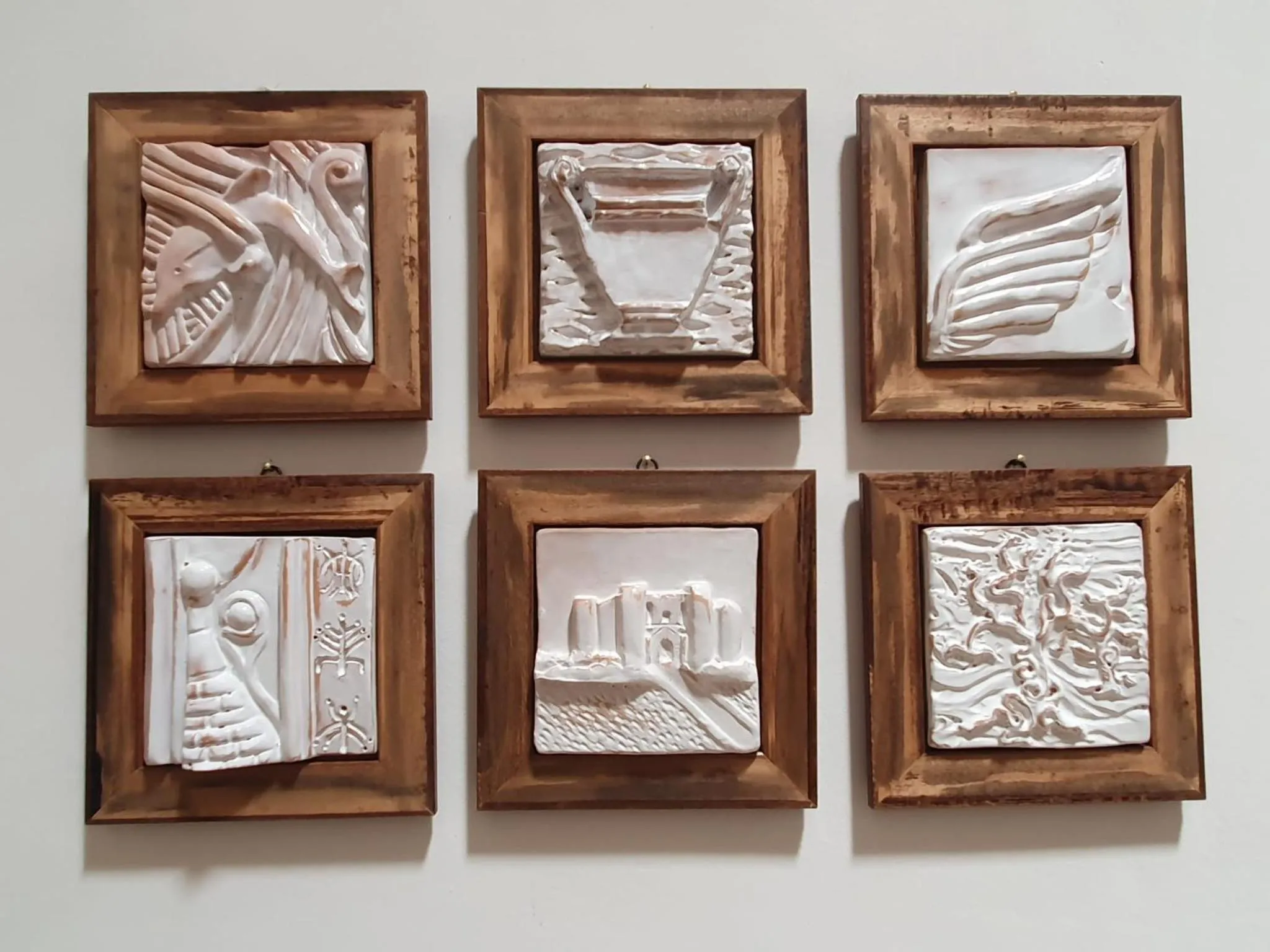 Decorative detail in B&B Giardino delle Delizie