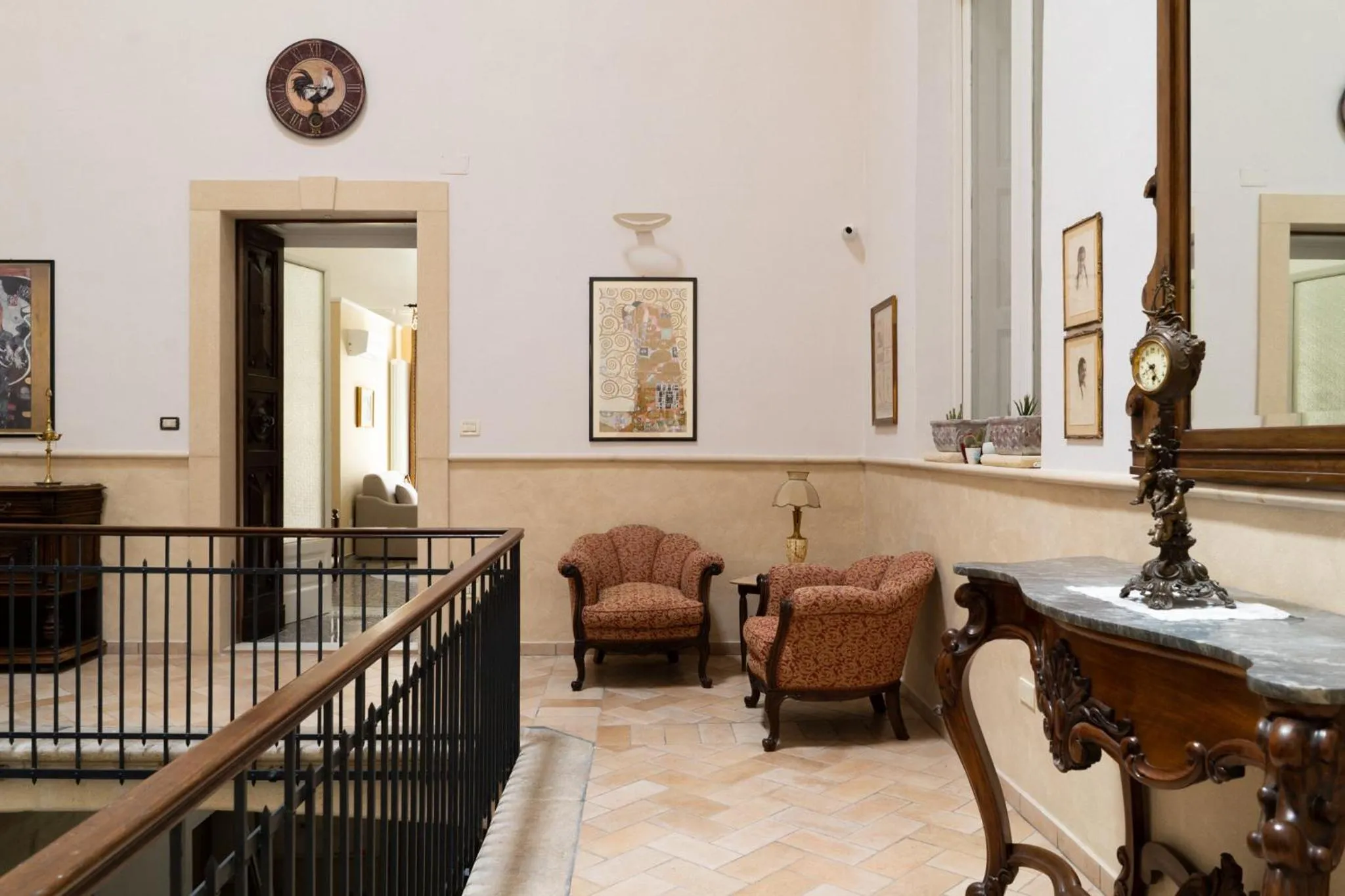 Living room in B&B Giardino delle Delizie