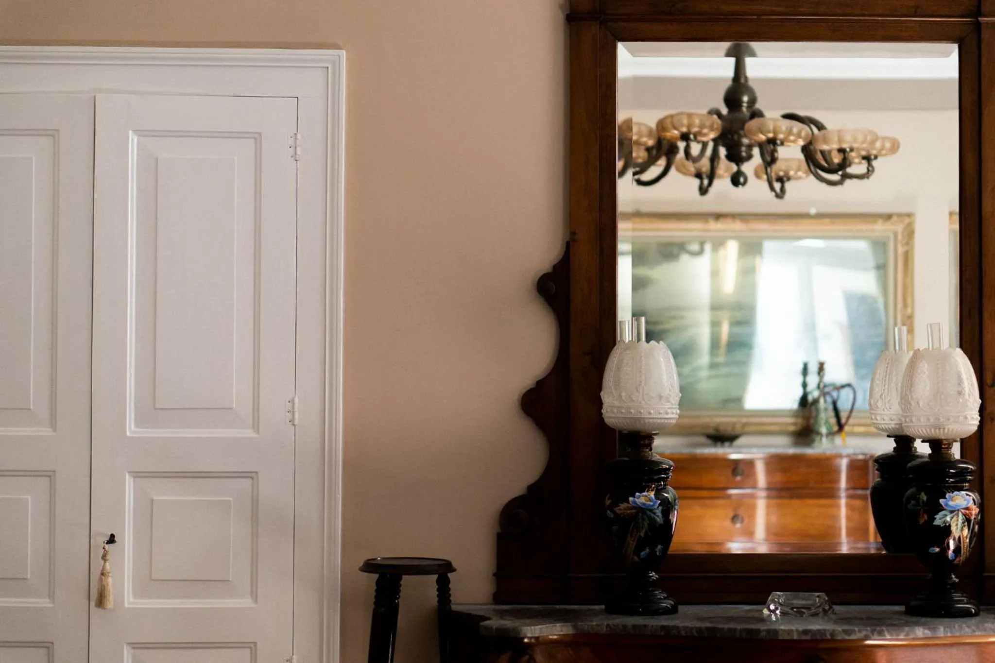 Decorative detail in B&B Giardino delle Delizie