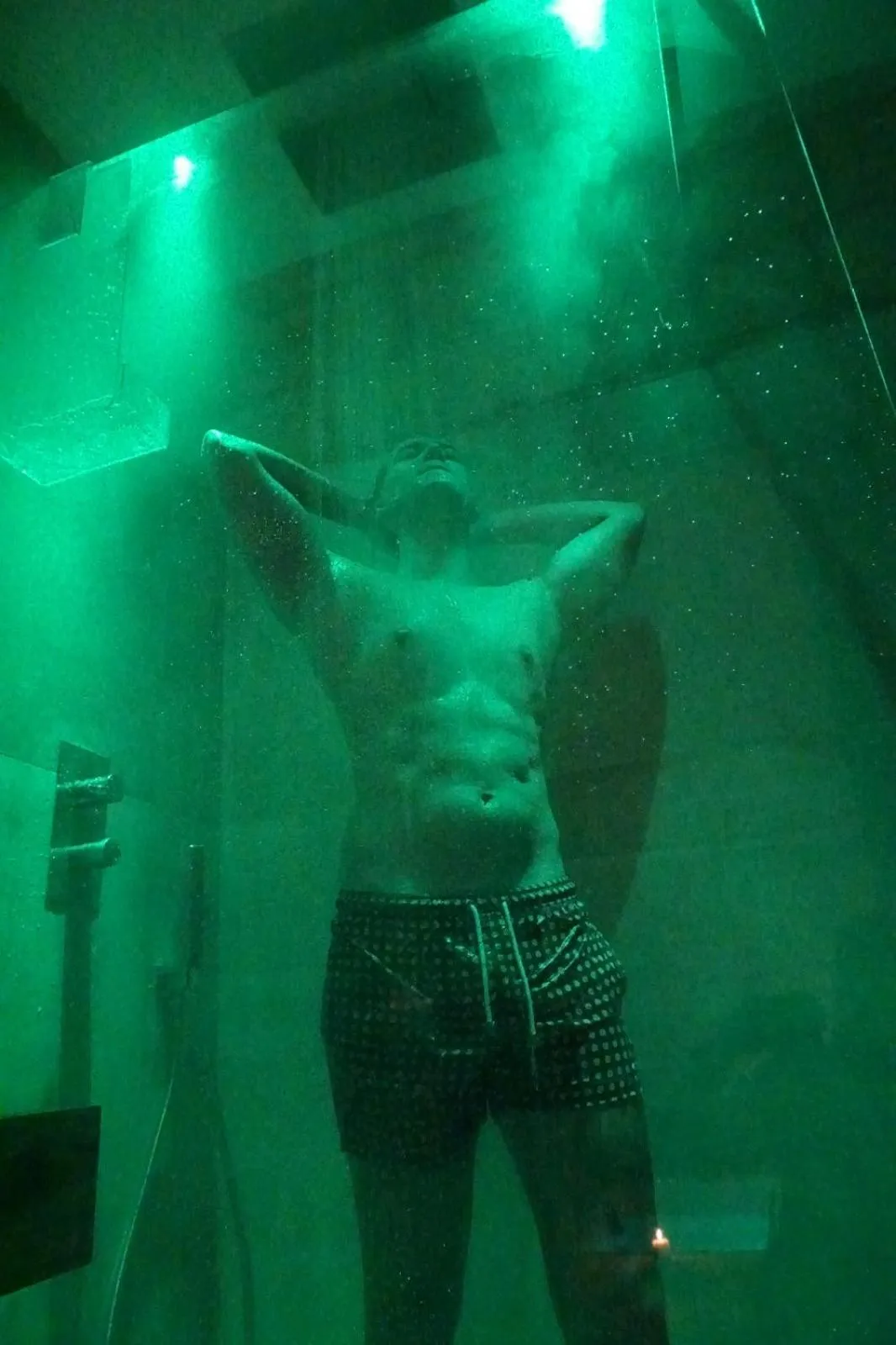 Shower in B&B Giardino delle Delizie