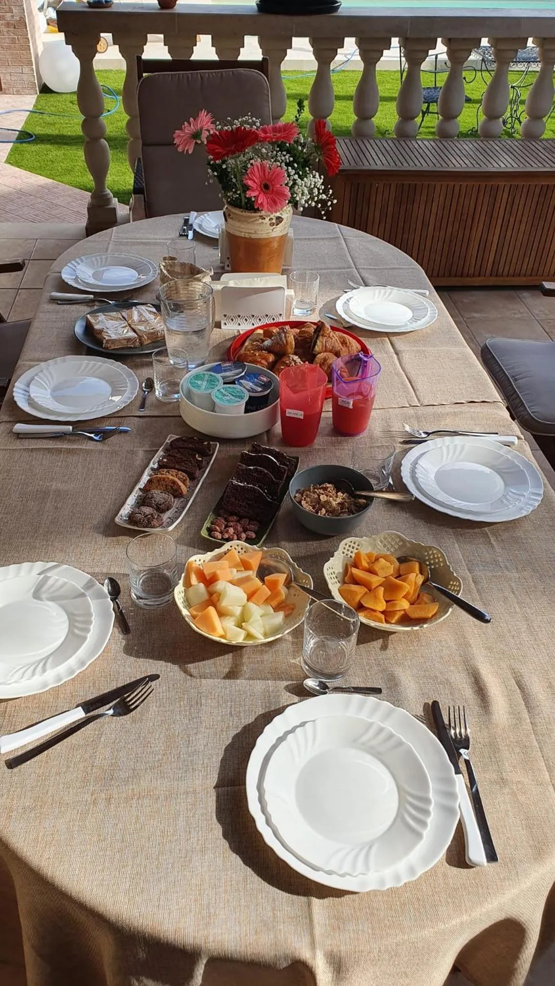 Food and drinks in B&B Giardino delle Delizie