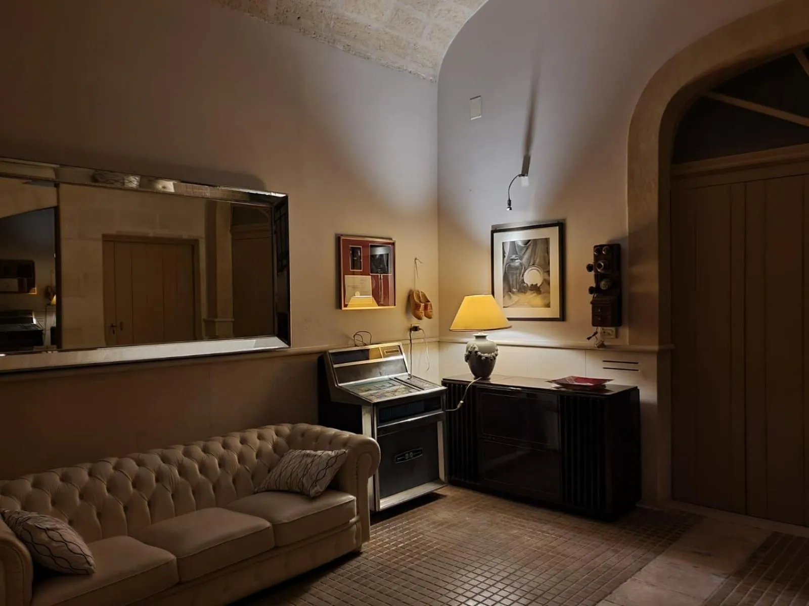 Living room in B&B Giardino delle Delizie