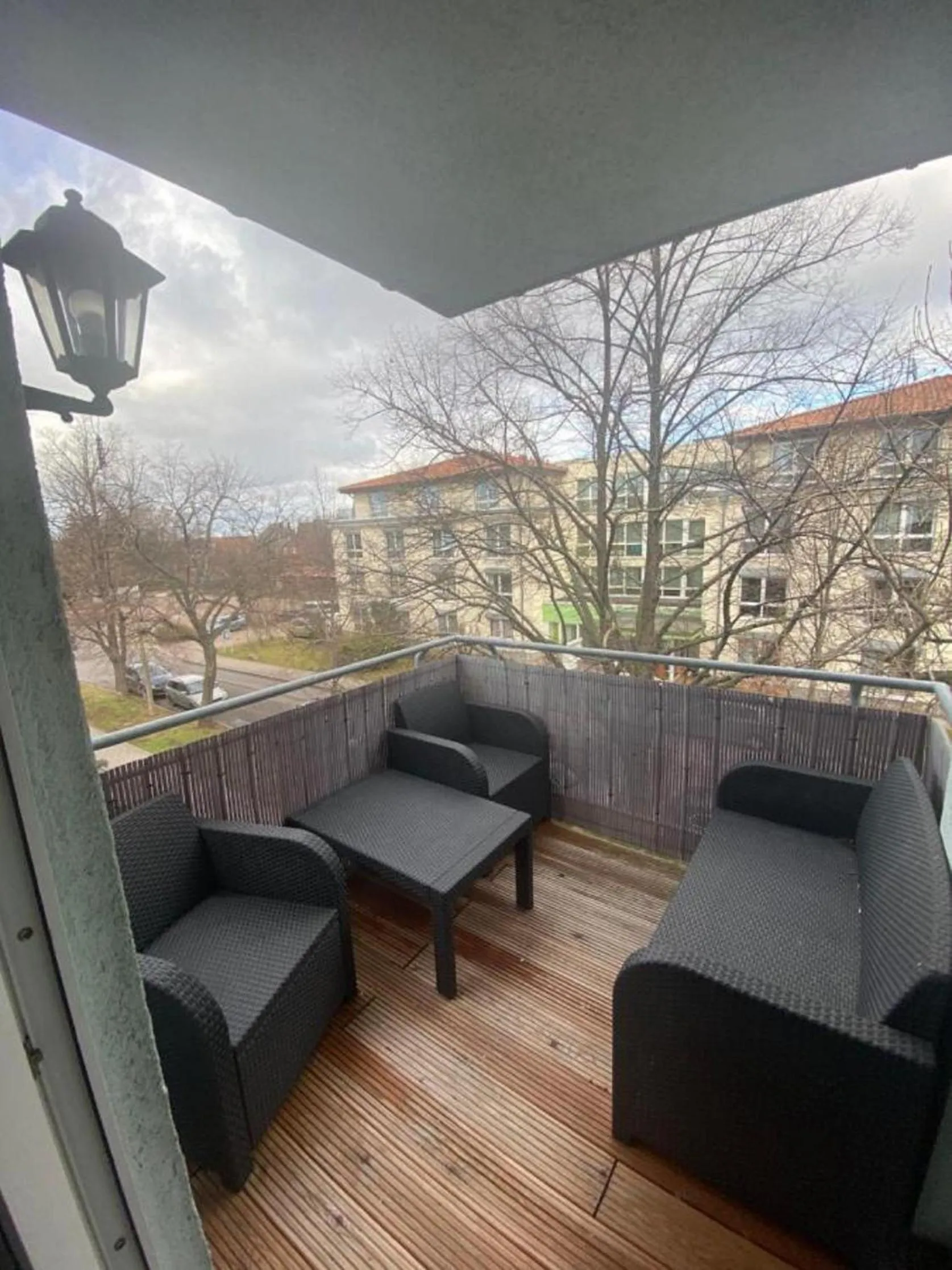 Balcony/Terrace in Apartment Am Grünen Park
