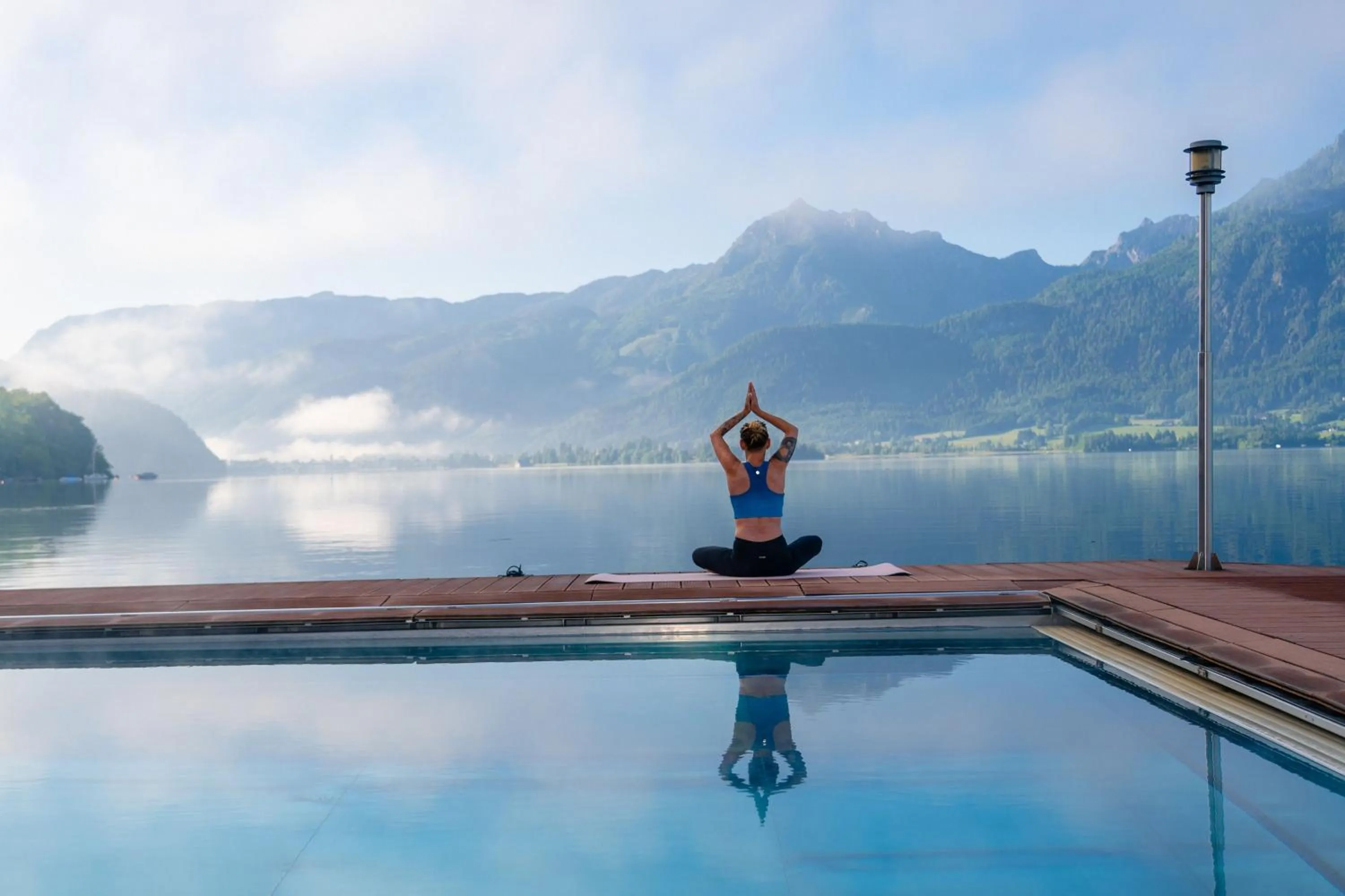 View (from property/room) in Romantik Hotel Im Weissen Rössl am Wolfgangsee