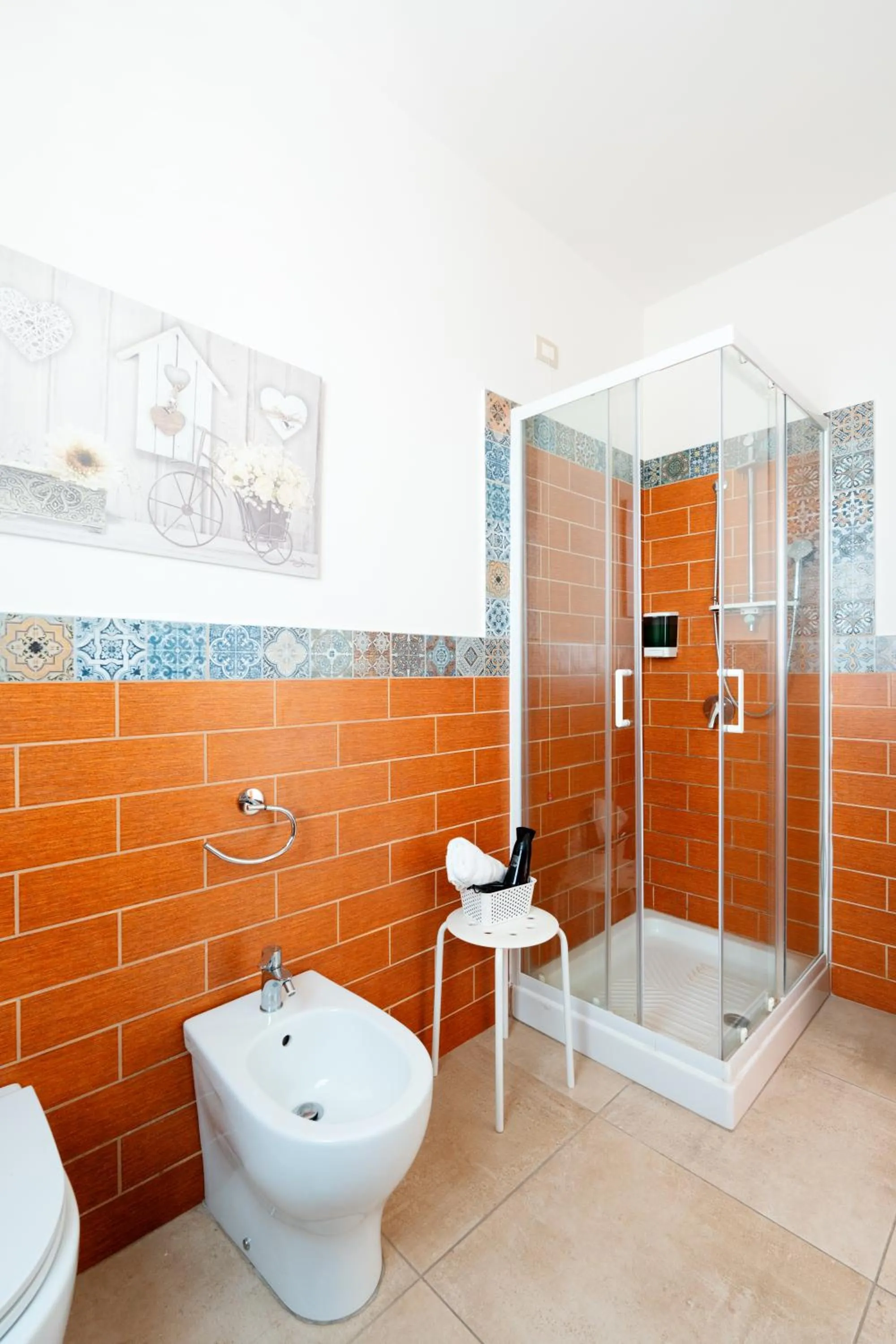 Shower in B&B Ruota di Carretto