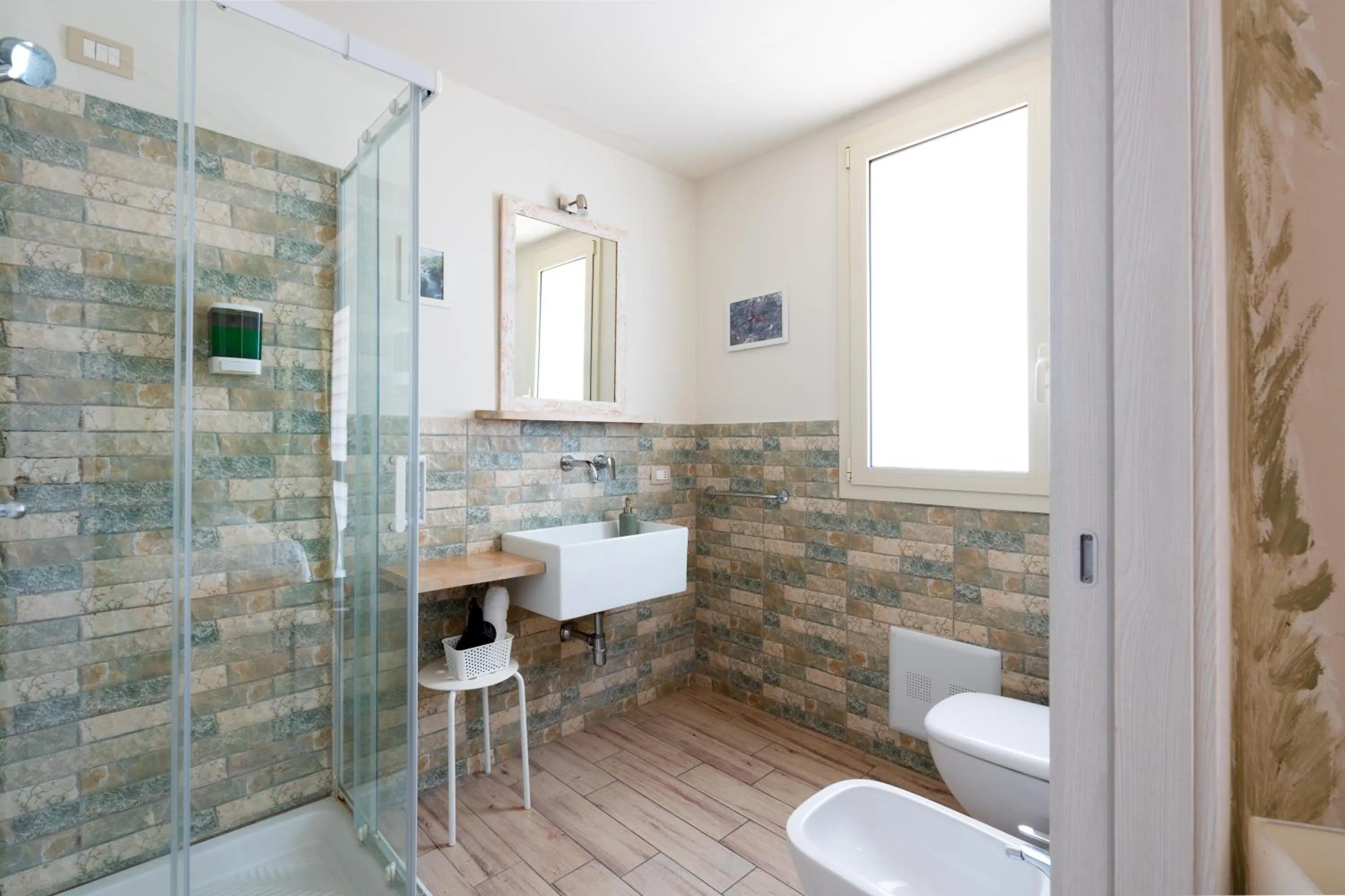 Bathroom in B&B Ruota di Carretto