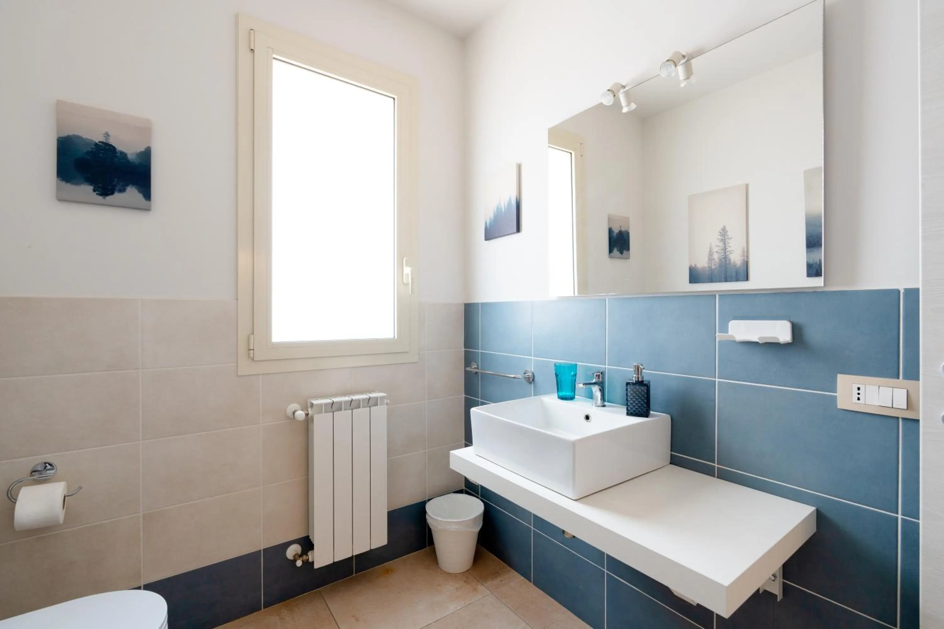 Bathroom in B&B Ruota di Carretto