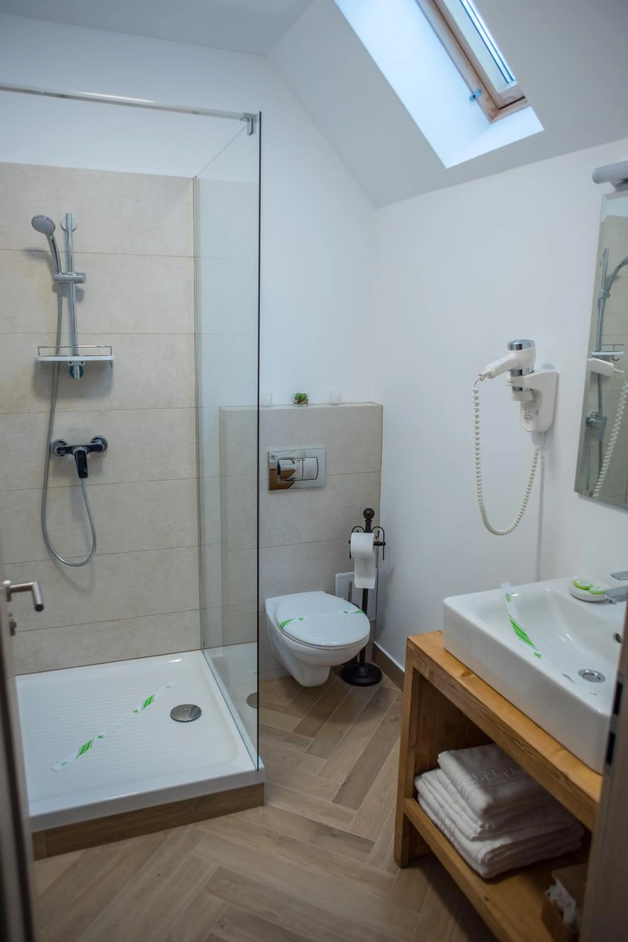 Shower in Boga Rooms