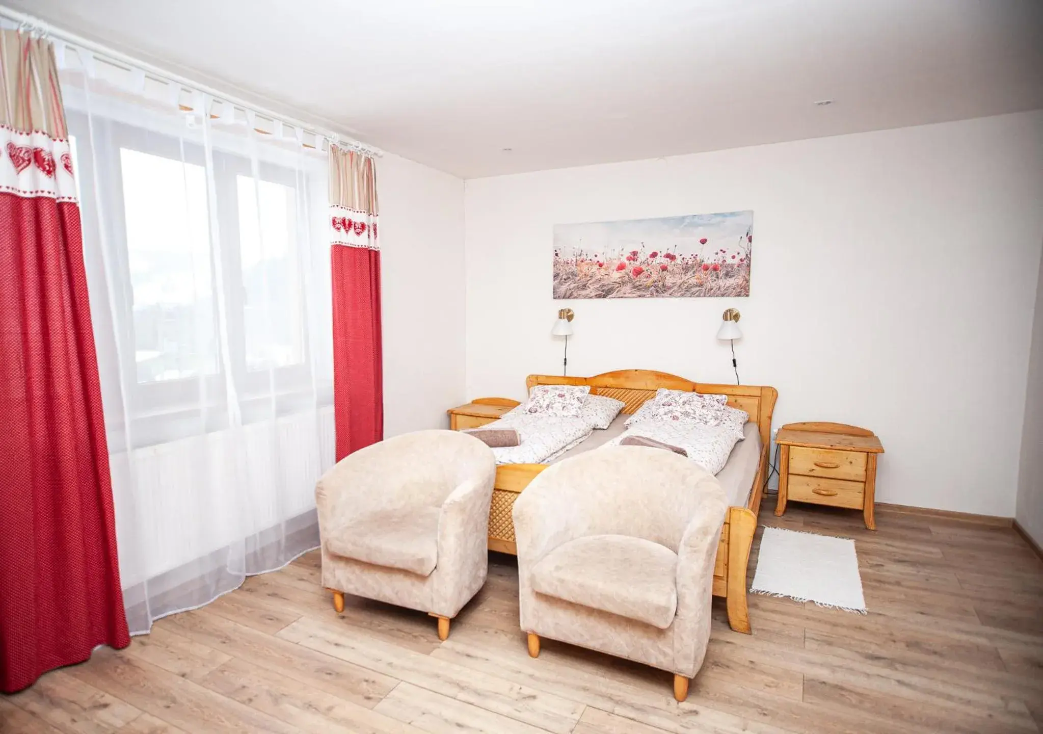 Quadruple Room with Bathroom - single occupancy in Hostinec pod úbočou Quadruple Room with Bathroom - single occupancy in Hostinec pod úbočou