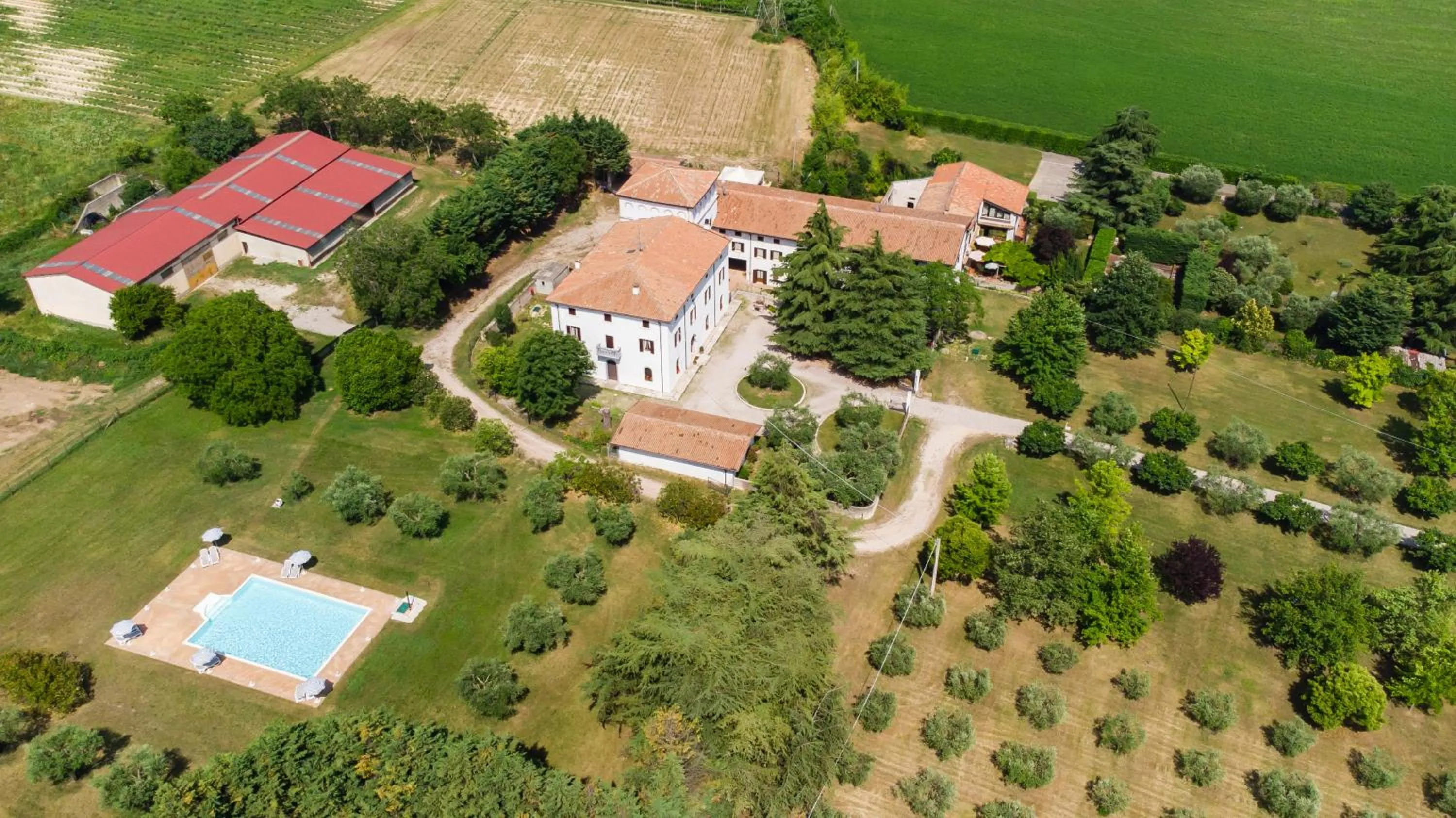 Bird's eye view in AGRITURISMO COLOMBARE TEBOI