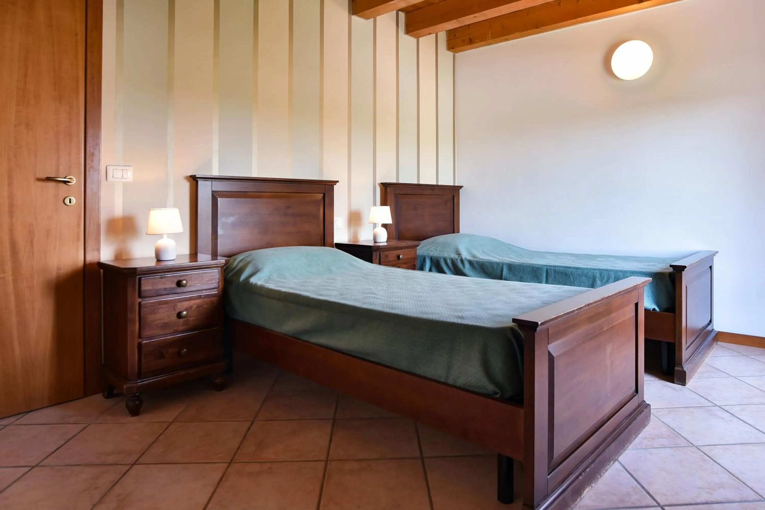Bedroom, Bed in AGRITURISMO COLOMBARE TEBOI