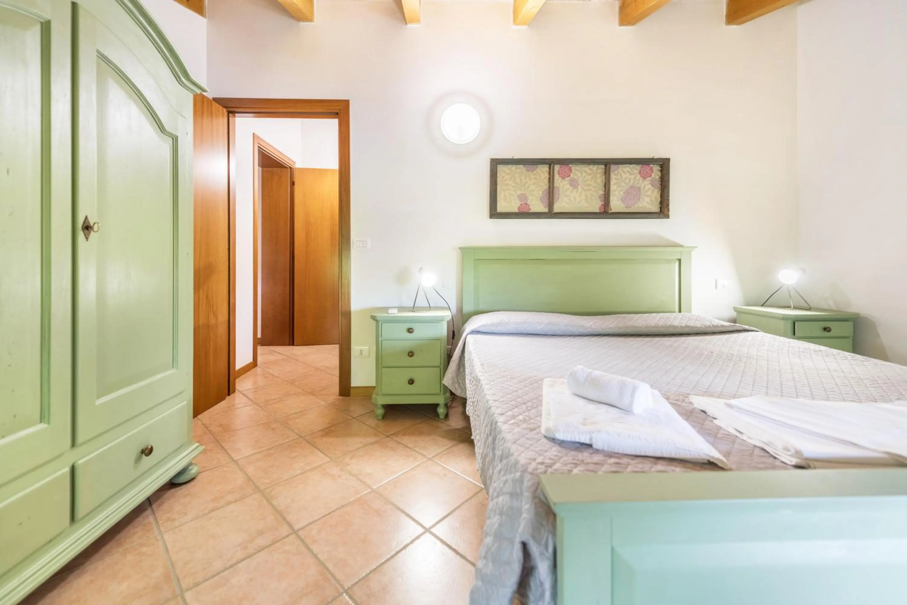 Bedroom, Bed in AGRITURISMO COLOMBARE TEBOI