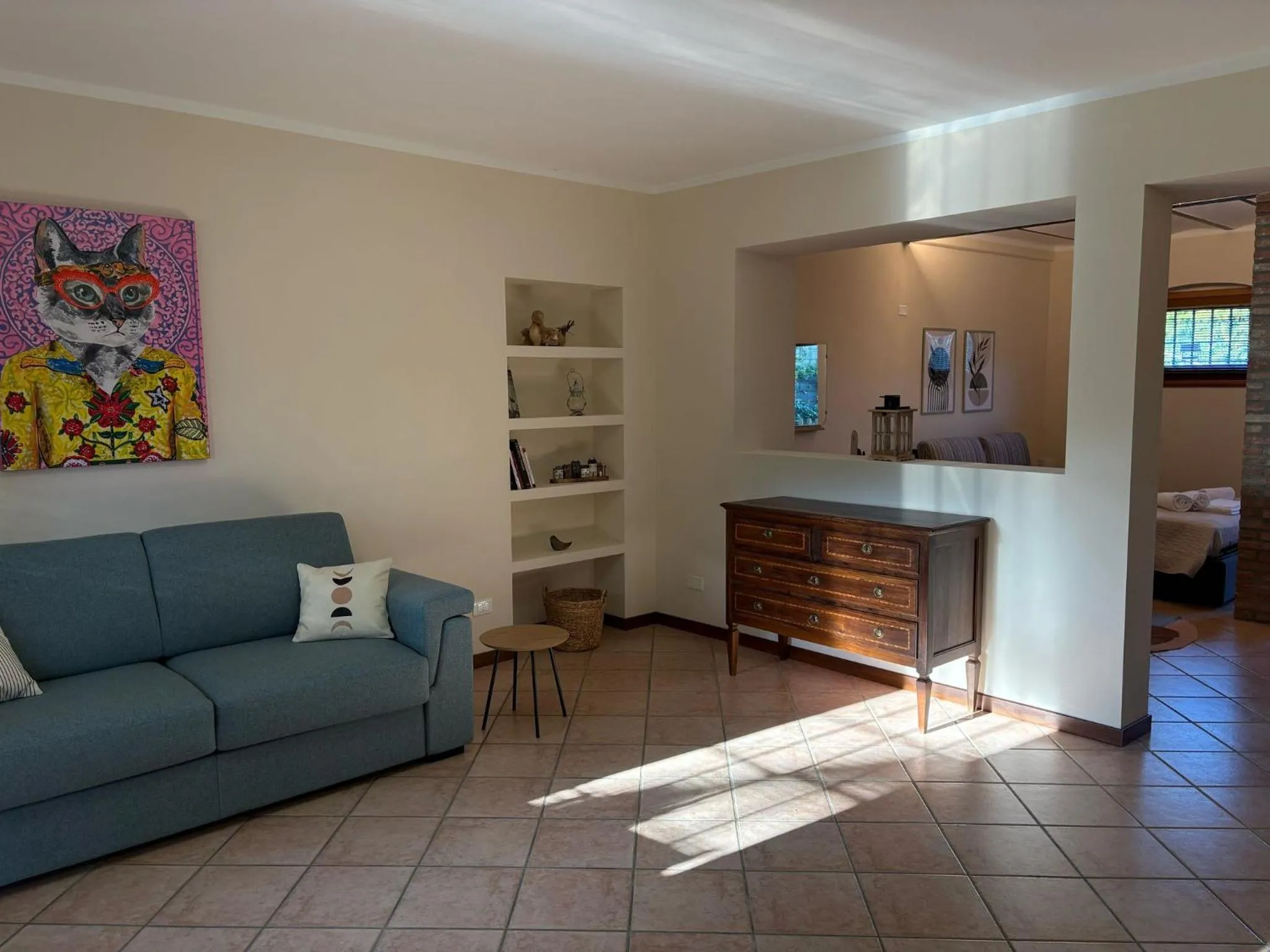 Living room in AGRITURISMO COLOMBARE TEBOI