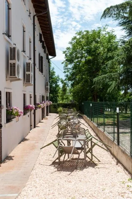 Patio in AGRITURISMO COLOMBARE TEBOI