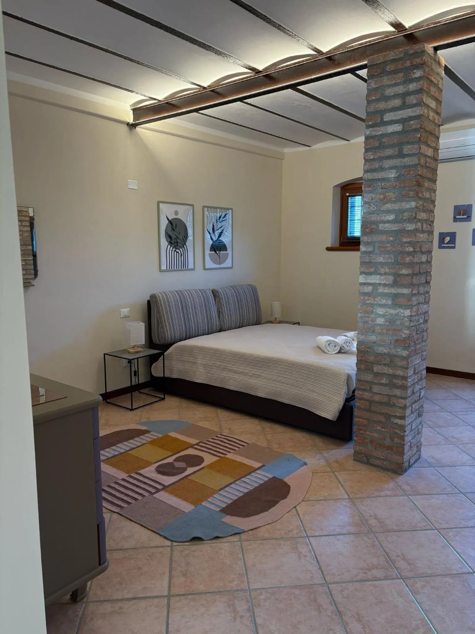 Bedroom, Bed in AGRITURISMO COLOMBARE TEBOI