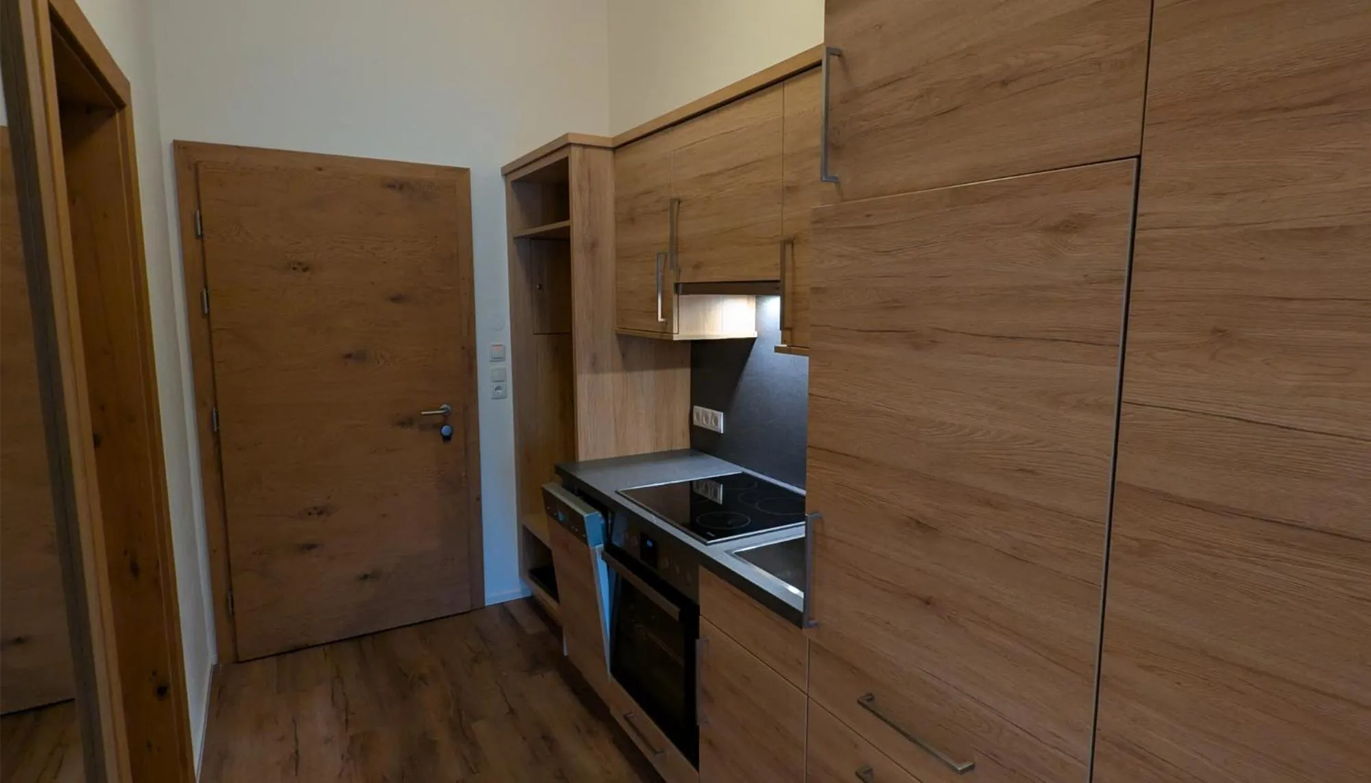 Kitchen or kitchenette in Hotel Alpenpanorama