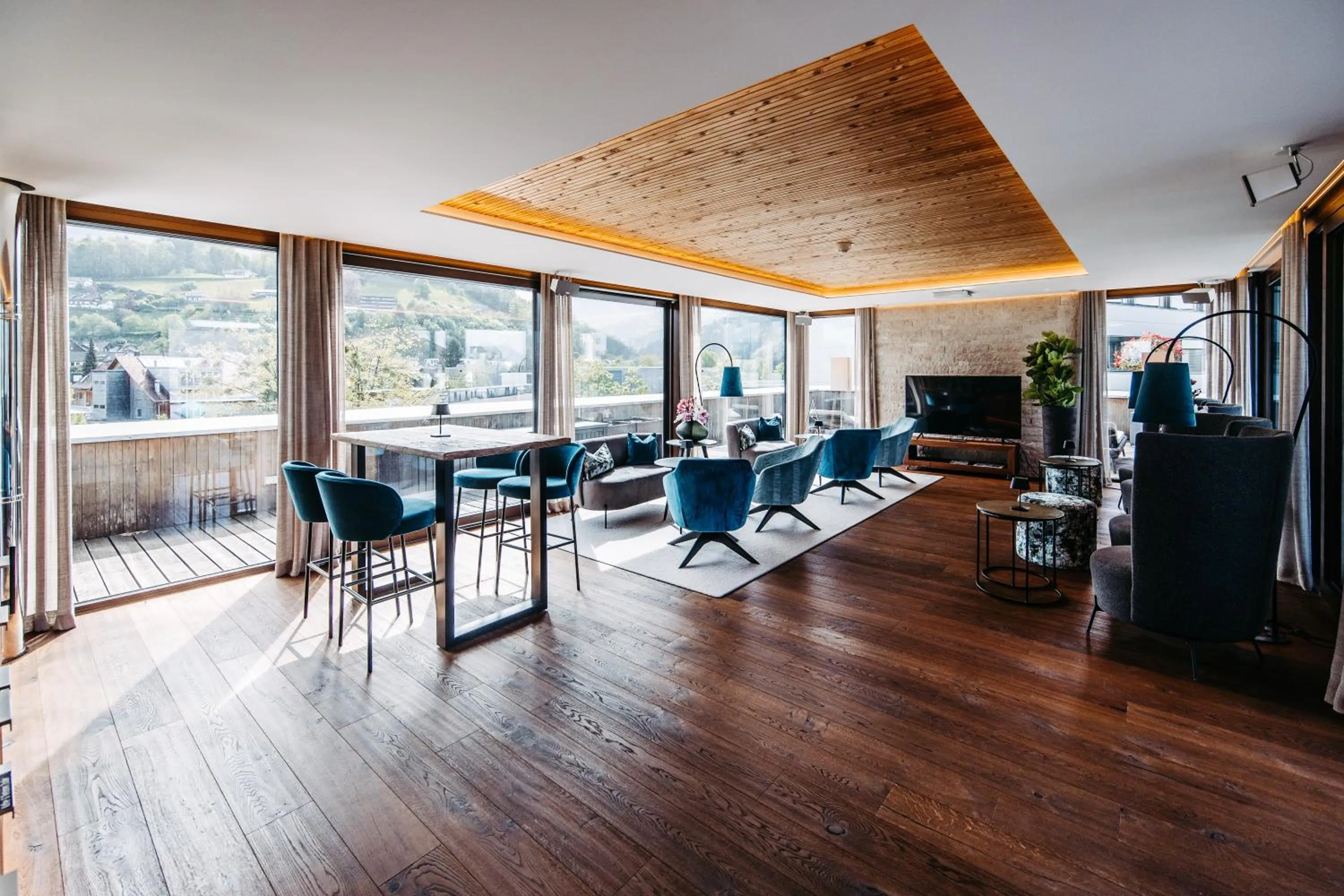 Lounge or bar in Sonne 1806 - Hotel am Campus Dornbirn