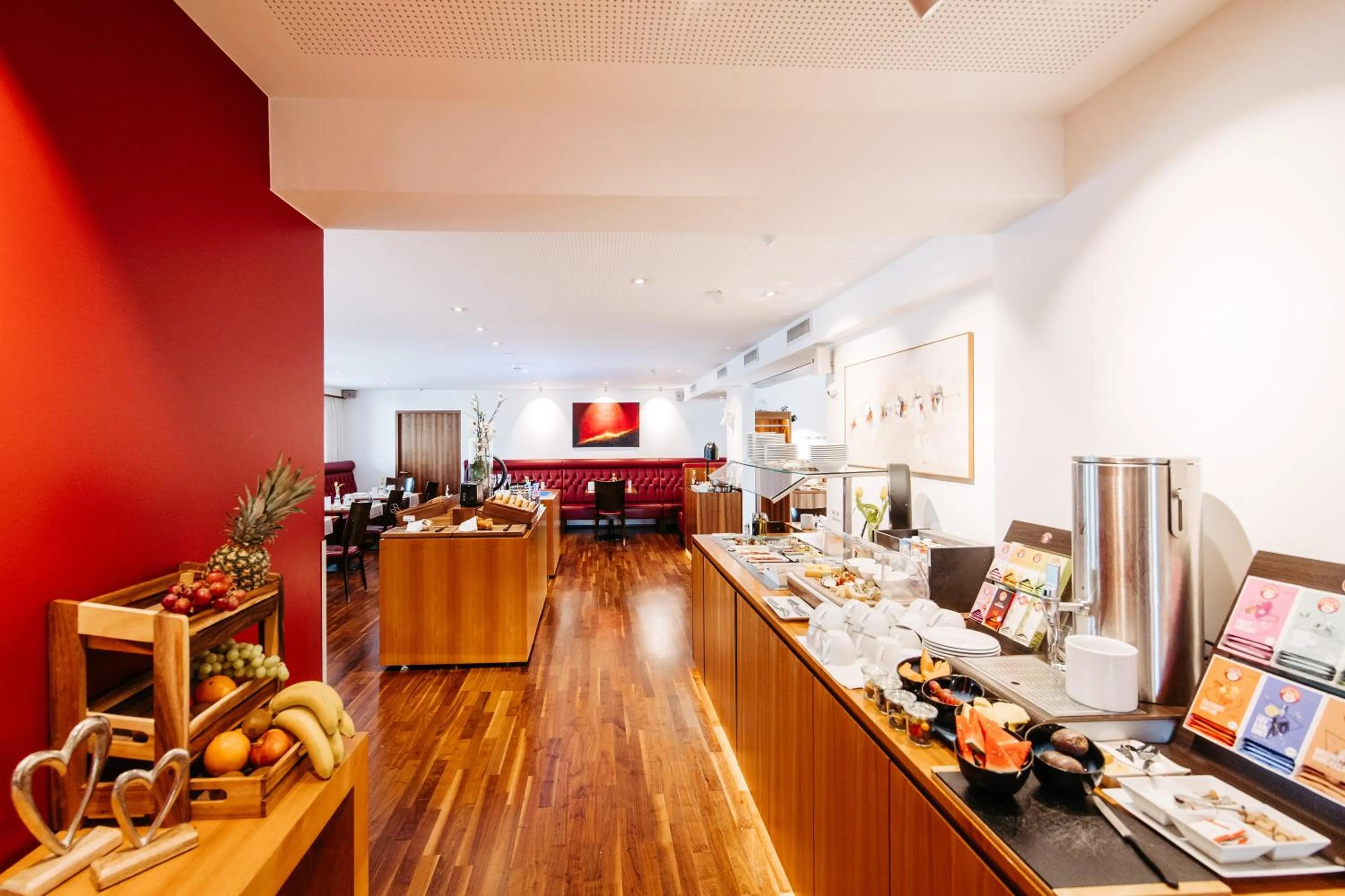 Buffet breakfast in Sonne 1806 - Hotel am Campus Dornbirn