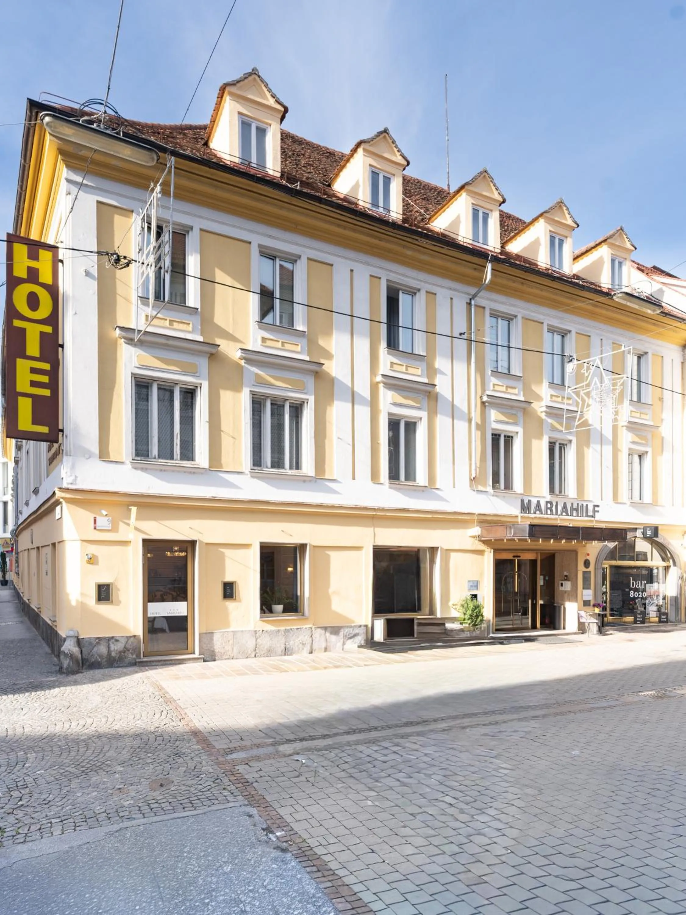 Property building in Hotel Mariahilf