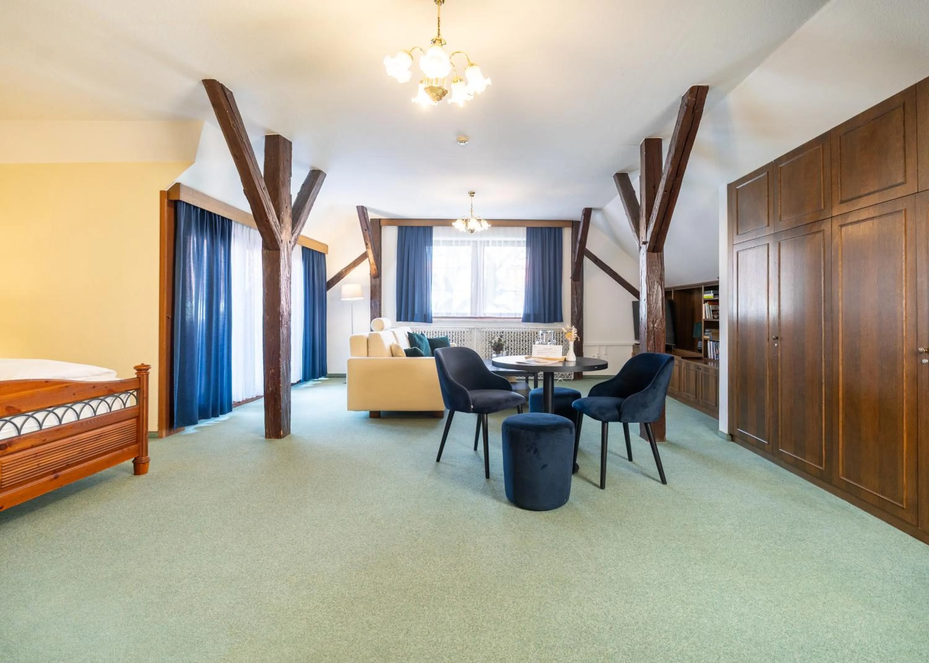 Bed in Hotel Mariahilf