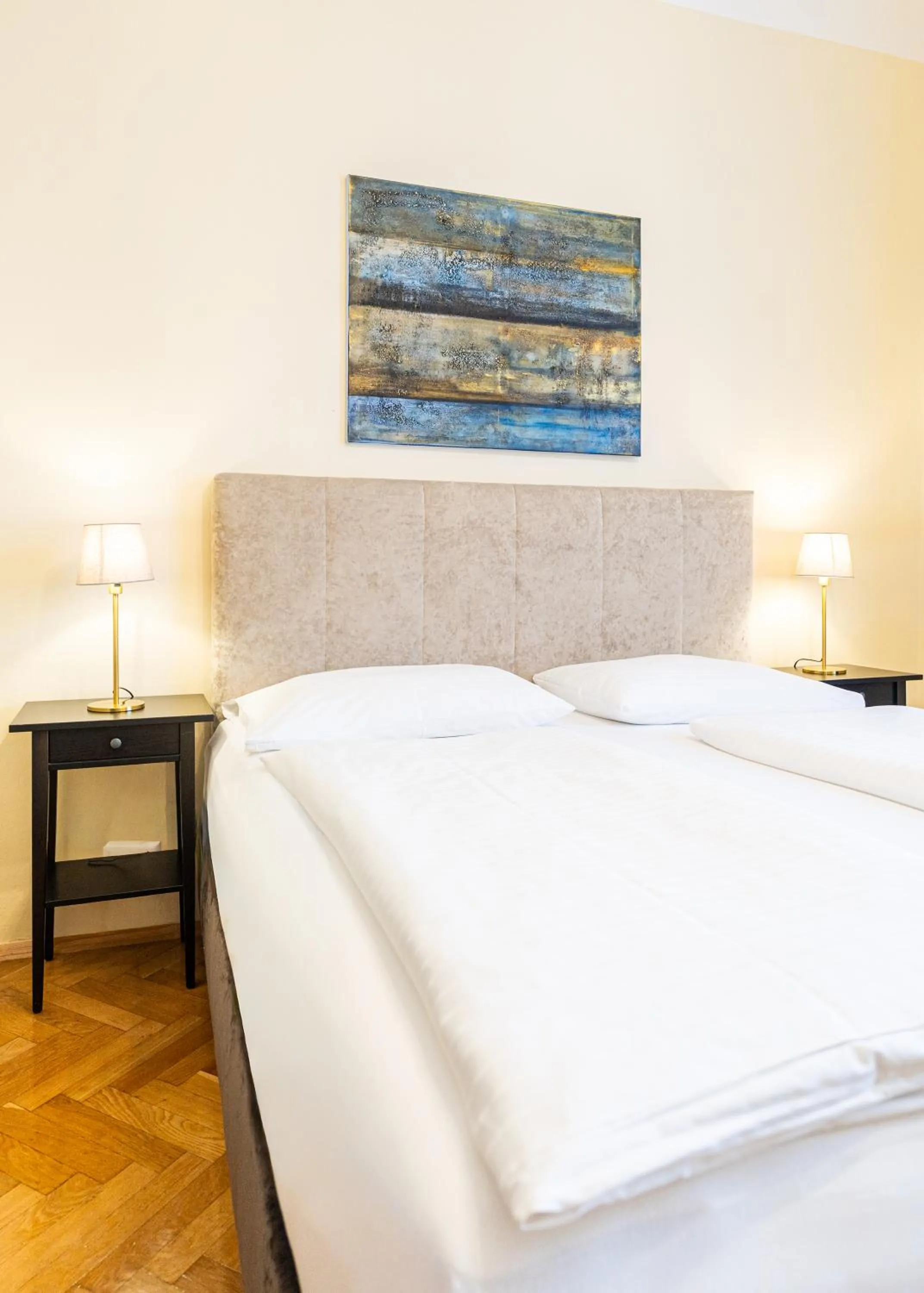 Bed in Hotel Mariahilf