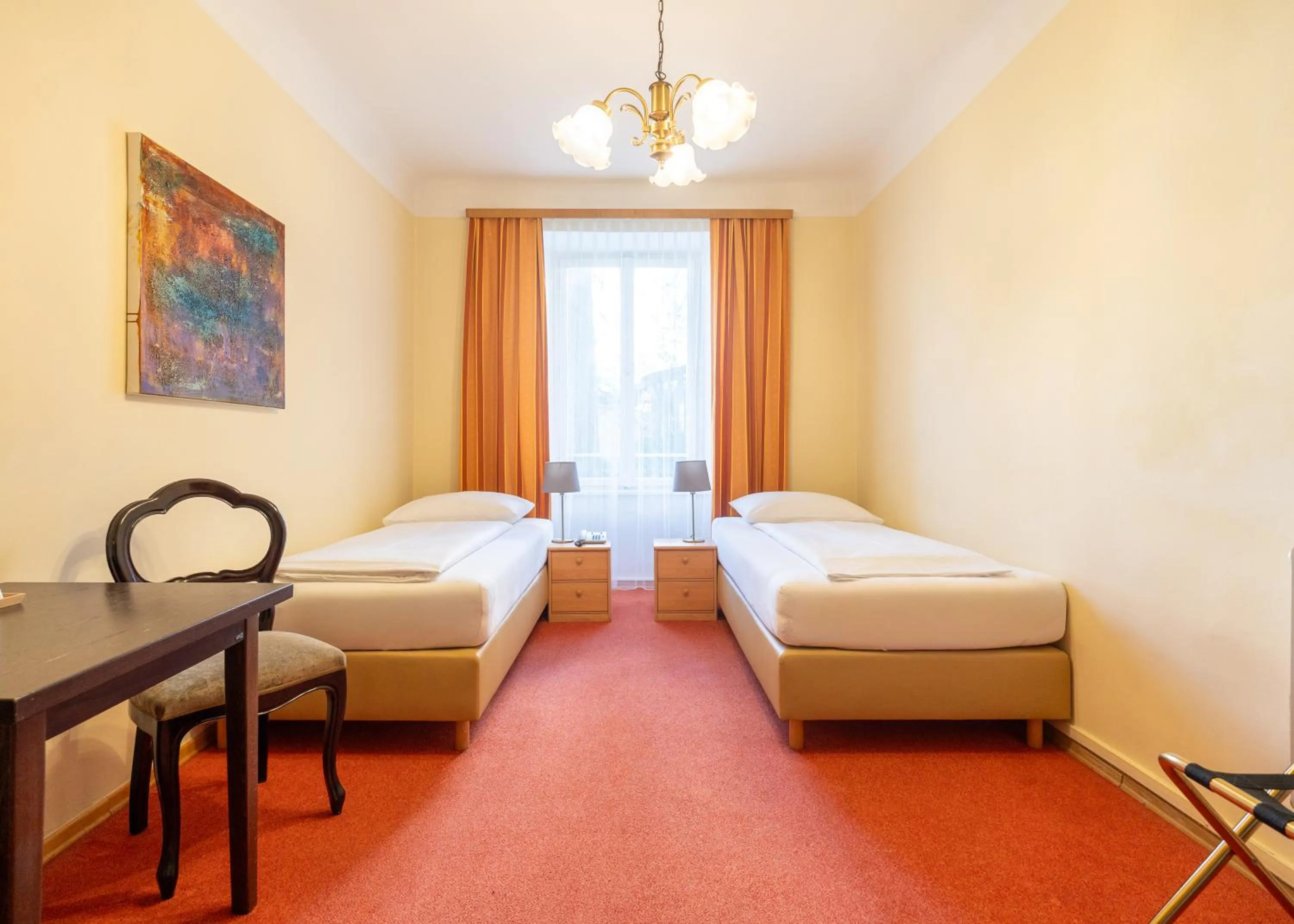 Bed in Hotel Mariahilf