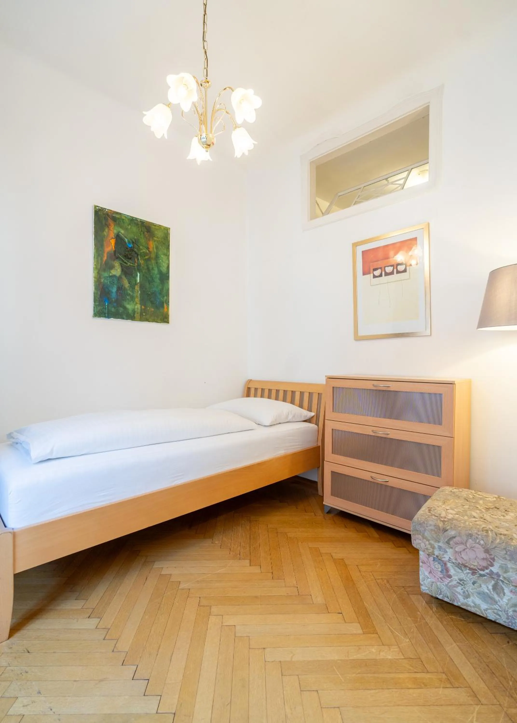 Bed in Hotel Mariahilf