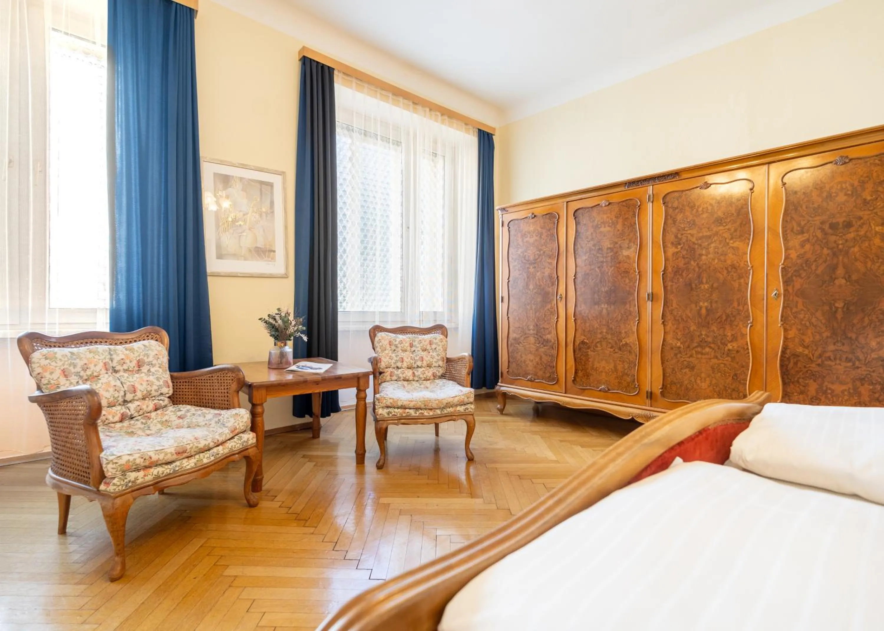 Bed in Hotel Mariahilf