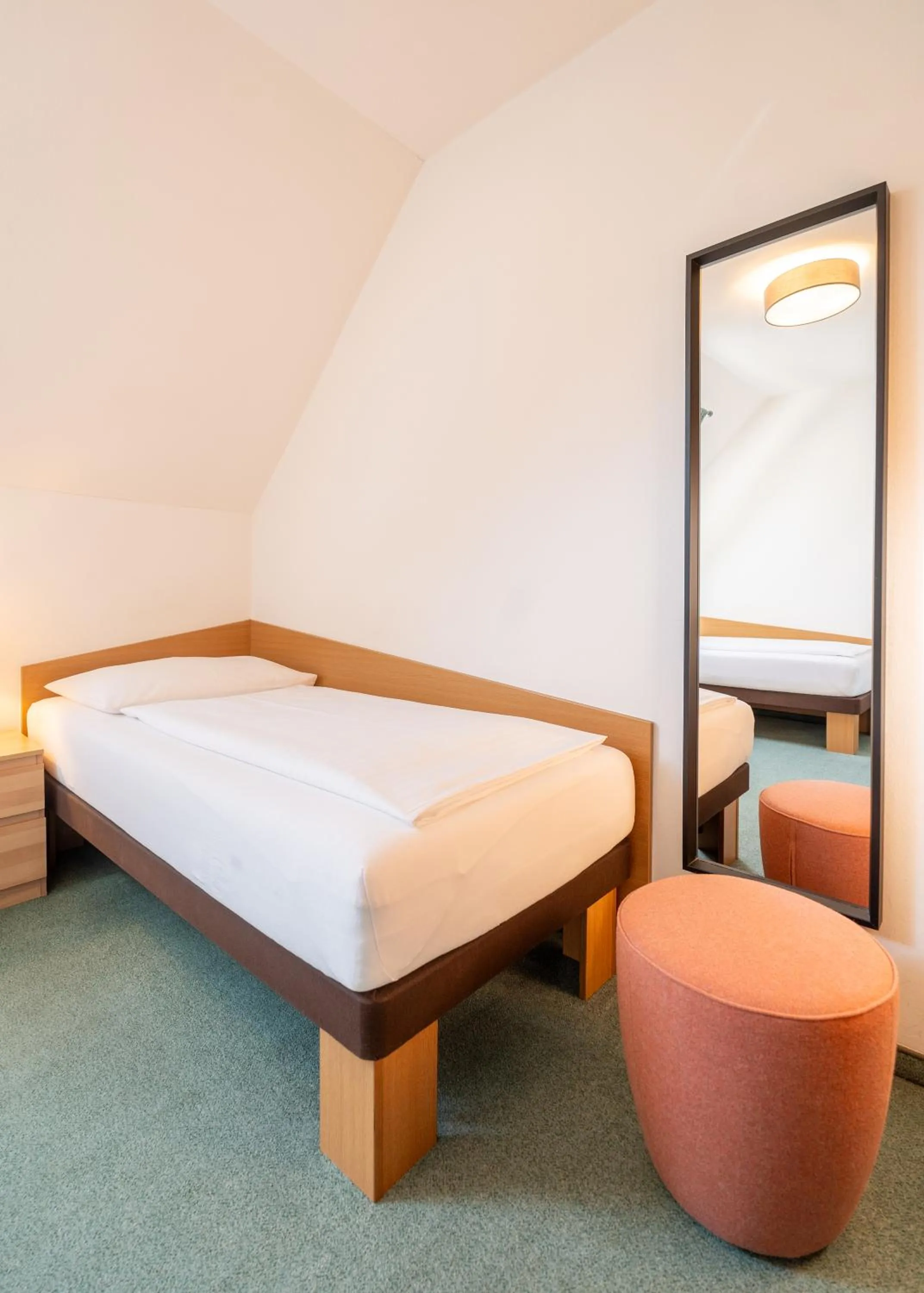 Bed in Hotel Mariahilf