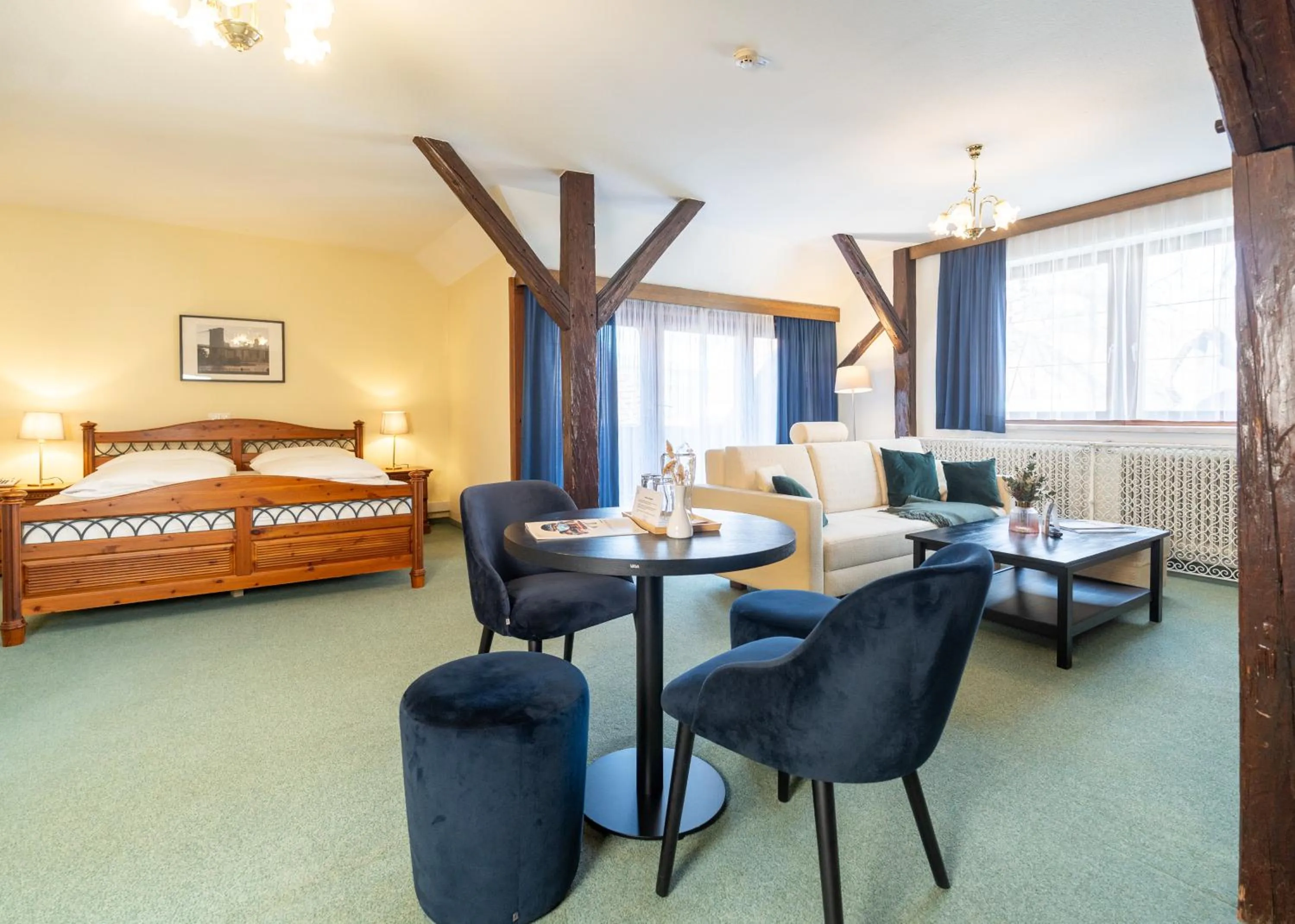 Bed in Hotel Mariahilf