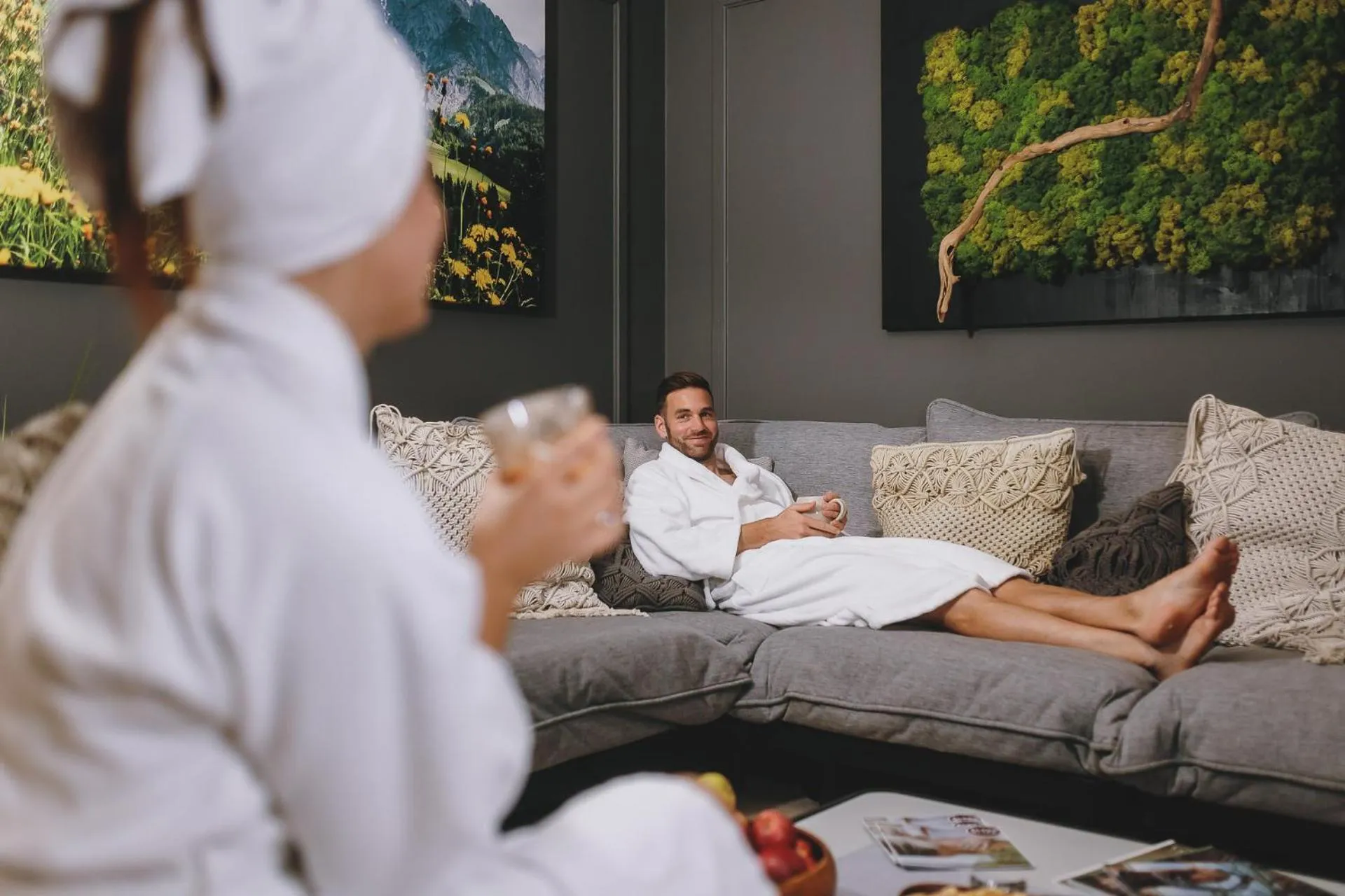 Spa and wellness centre/facilities in Superior Sport und Familienresort Alpenblick