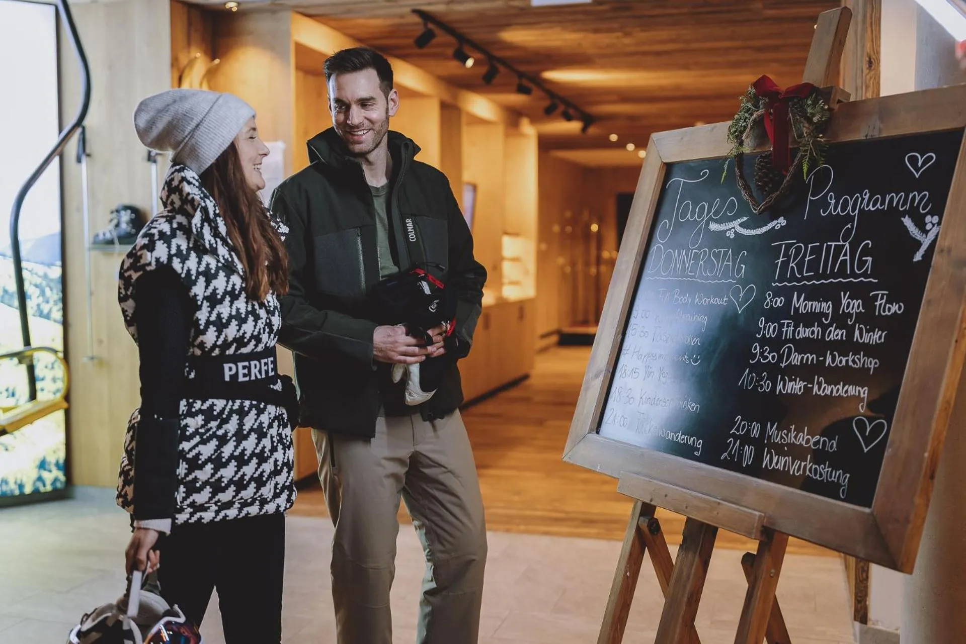 Lobby or reception in Superior Sport und Familienresort Alpenblick