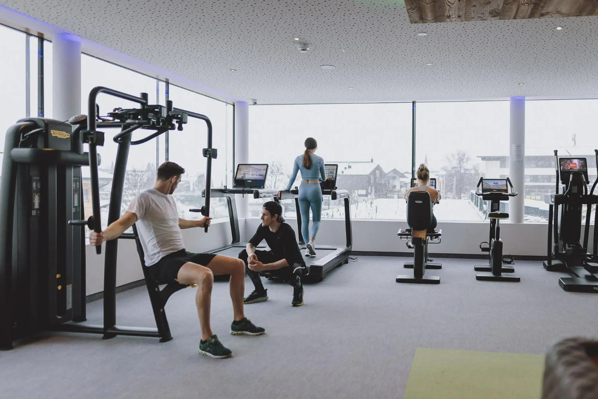 Fitness centre/facilities in Superior Sport und Familienresort Alpenblick