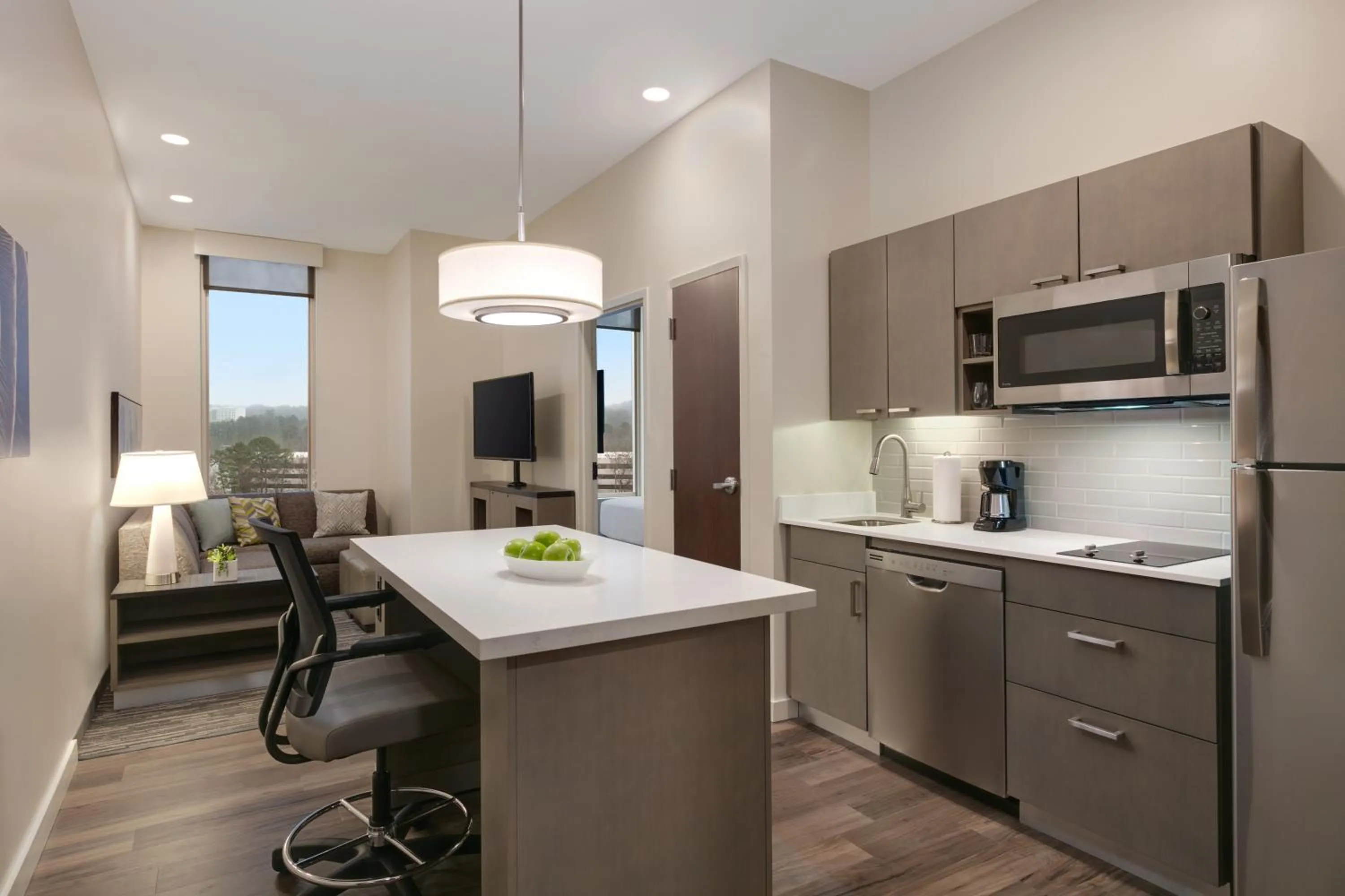 Kitchen or kitchenette in Hyatt House Atlanta Perimeter Center
