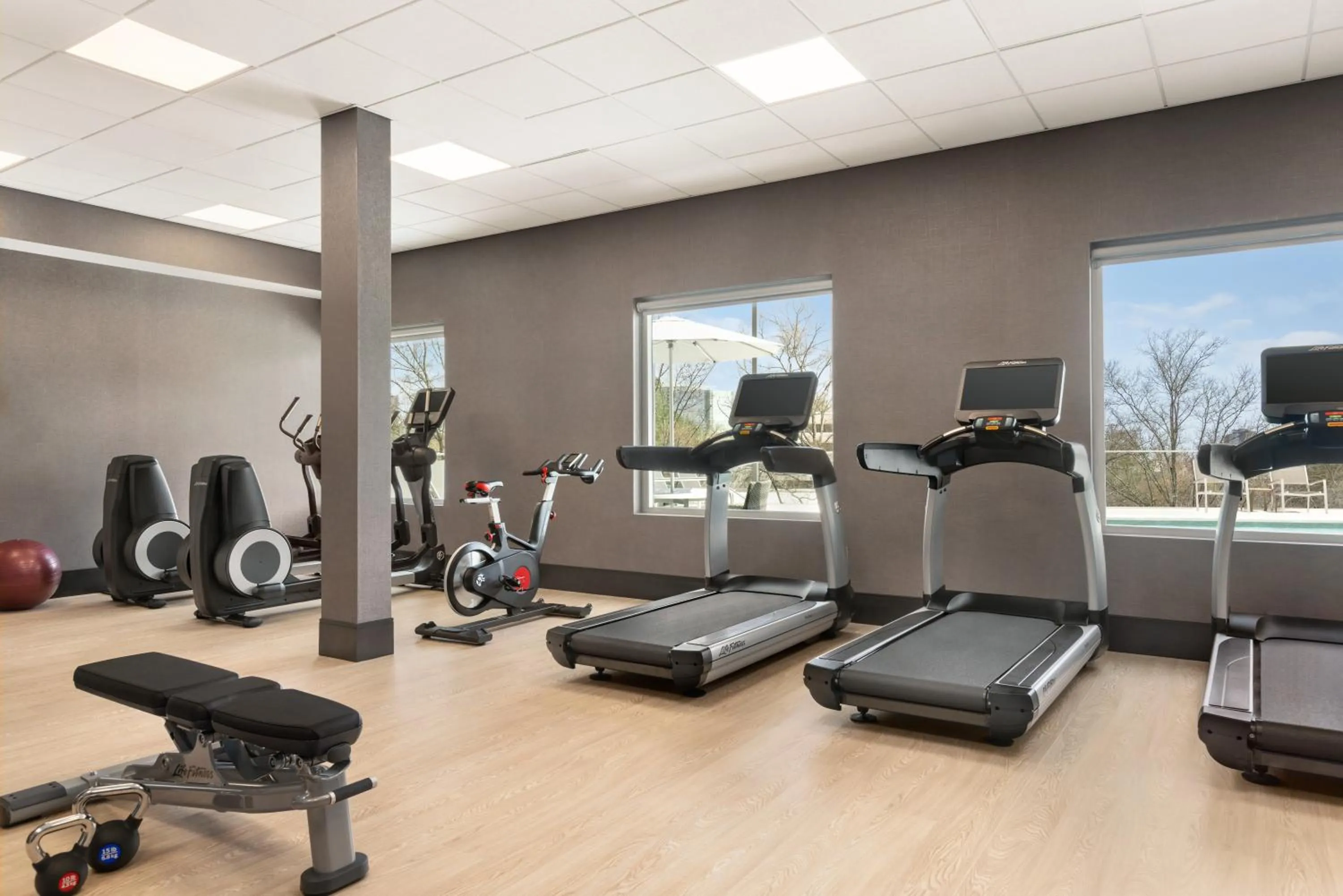 Fitness centre/facilities in Hyatt House Atlanta Perimeter Center