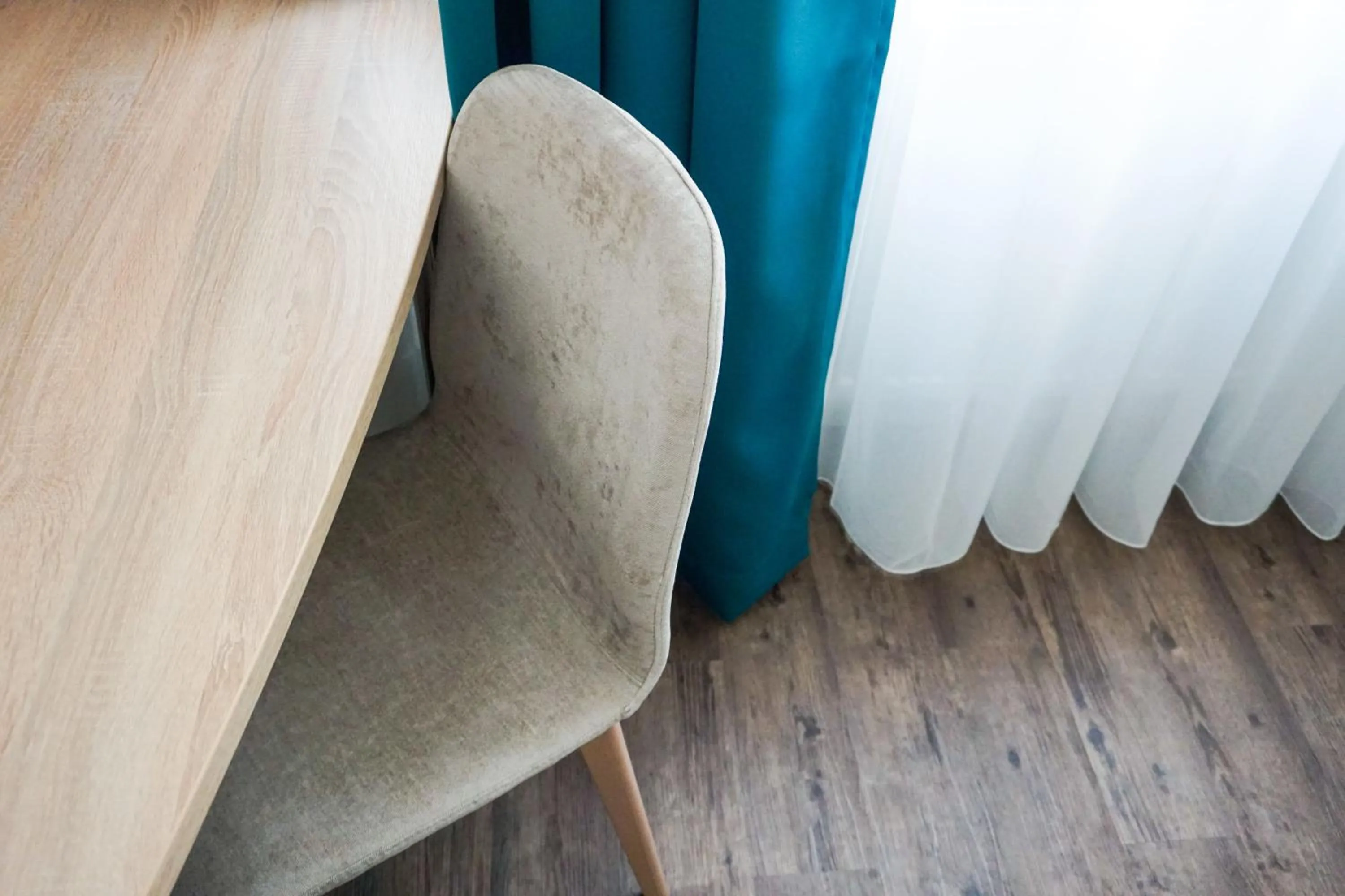 Seating area in DaunTown Rooms - Self Check-In