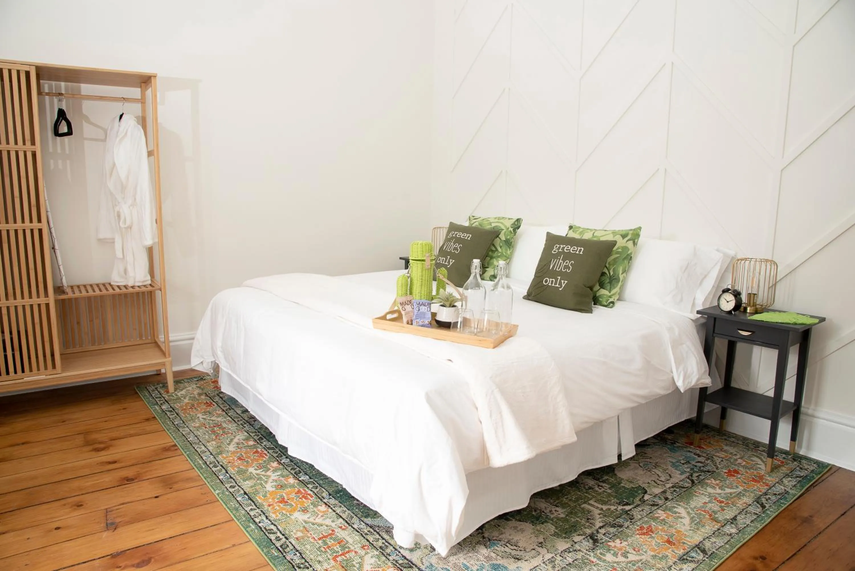 Bed in The Juniper Inn