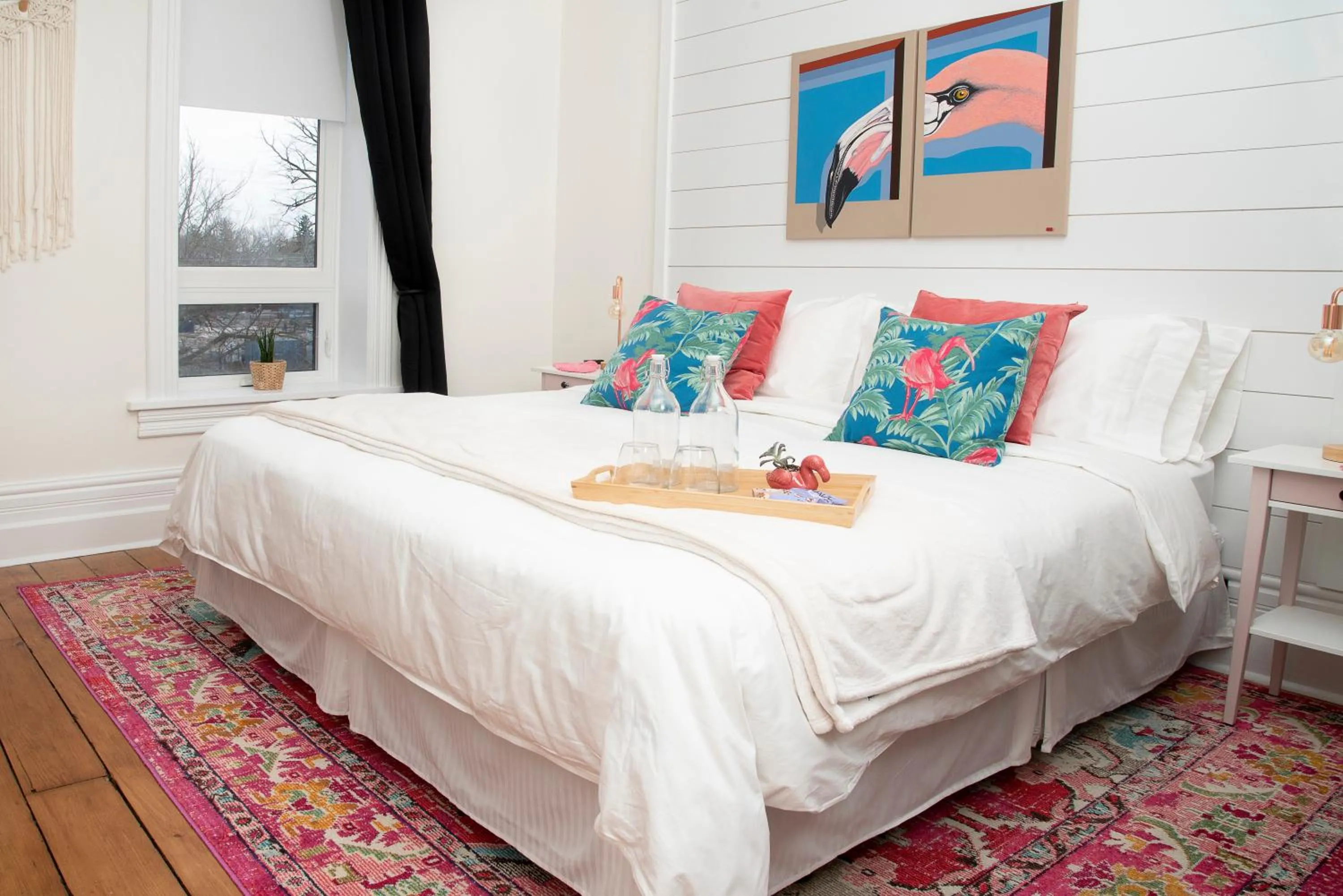 Bed in The Juniper Inn