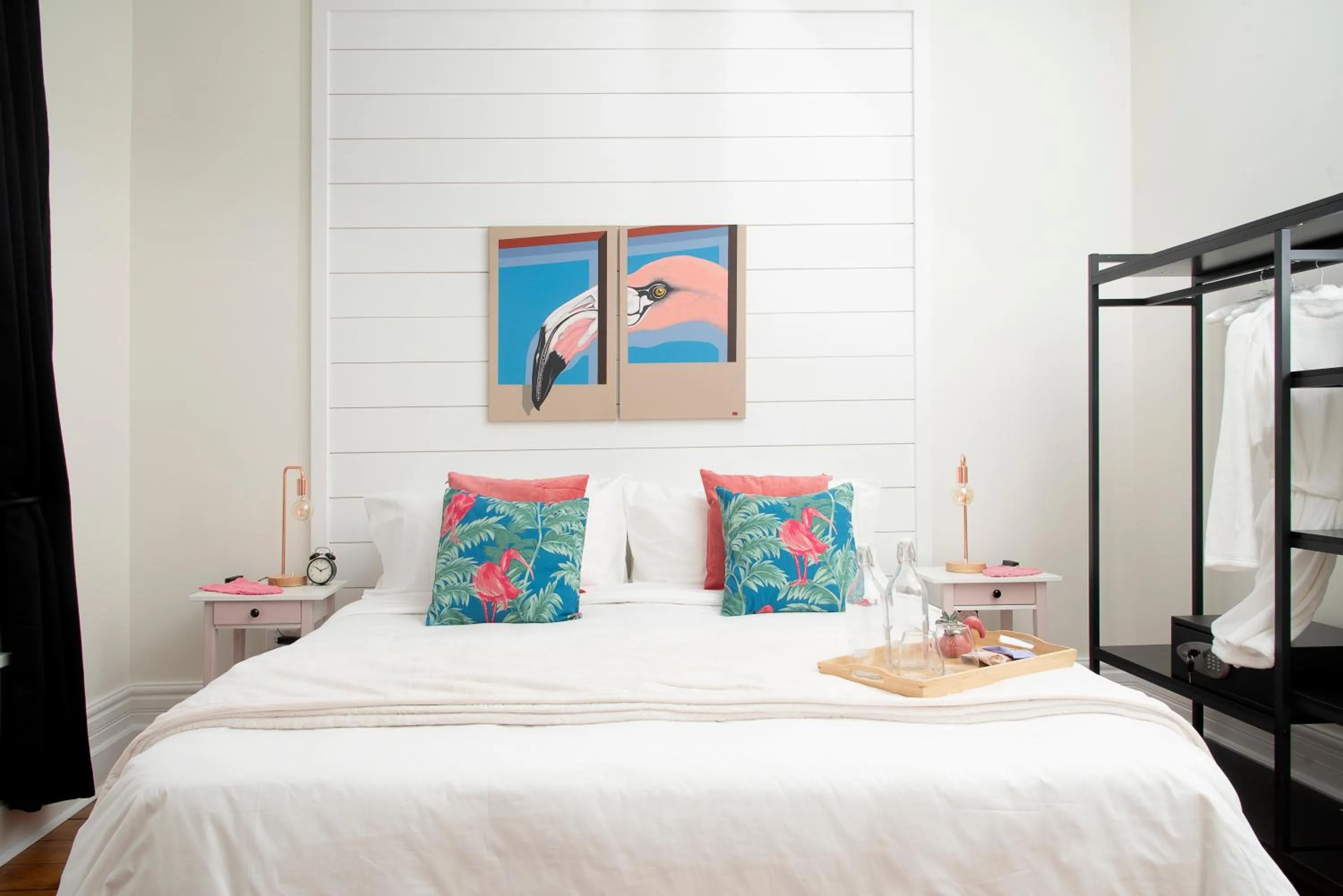 Bed in The Juniper Inn