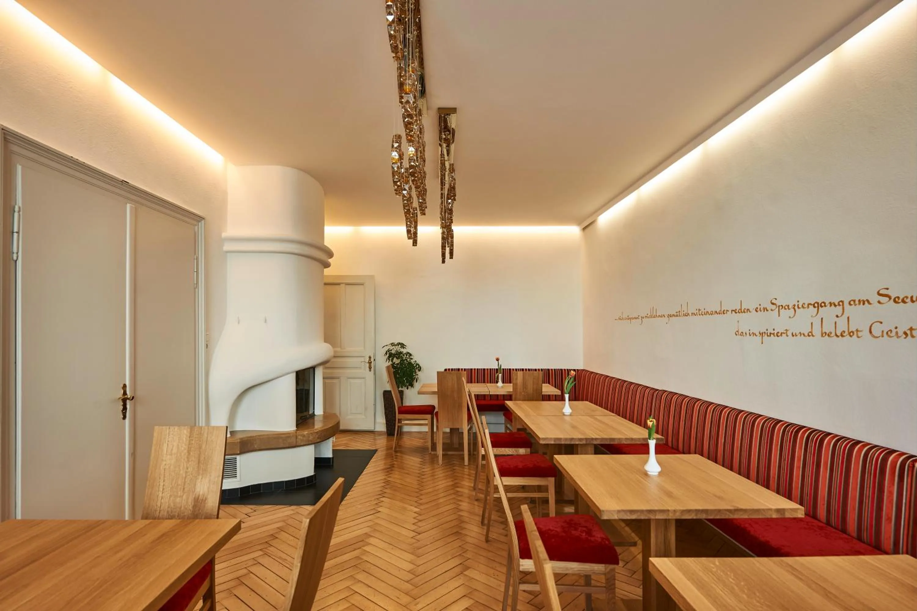 Decorative detail in Hotel Bodensee