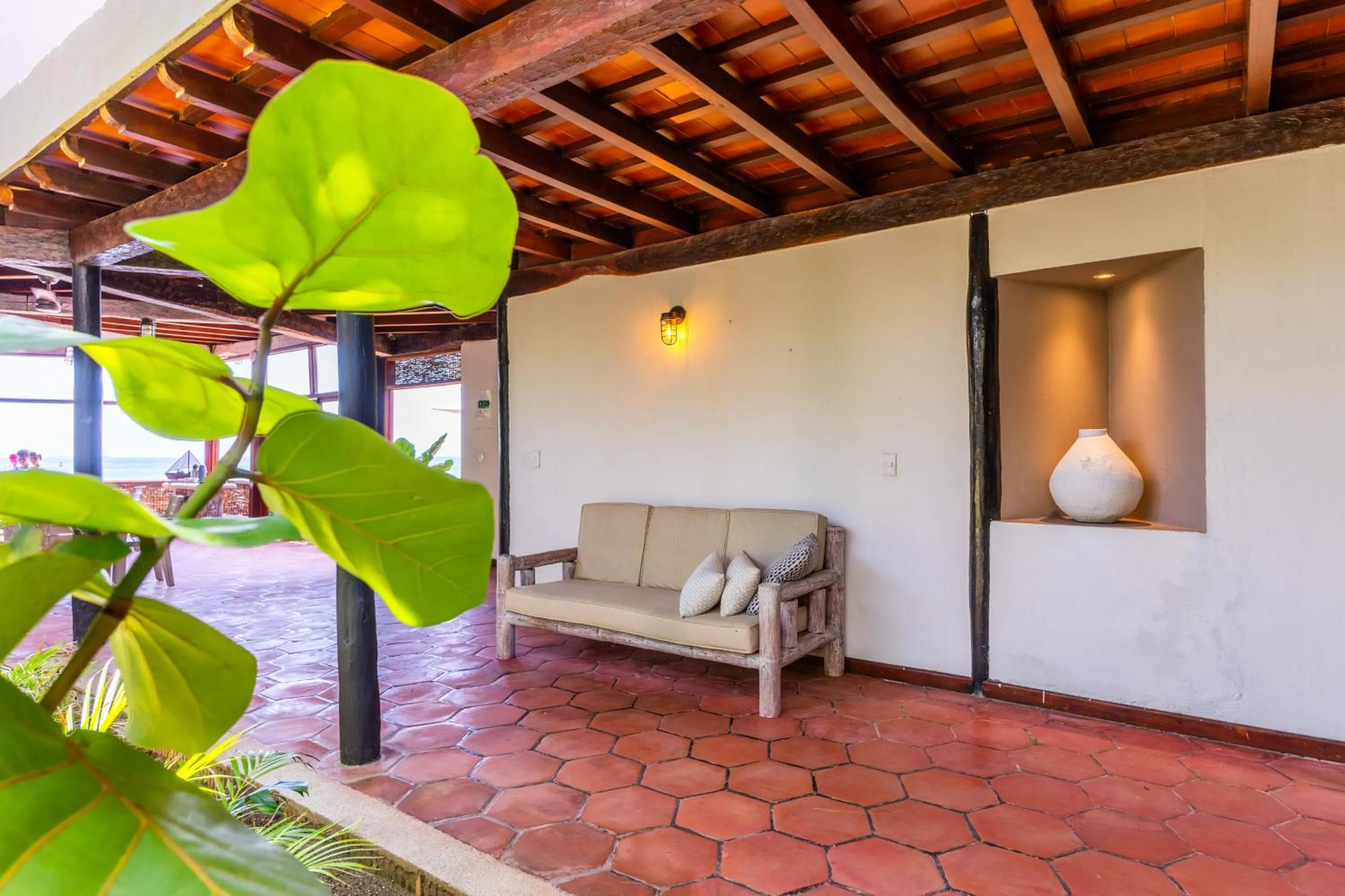 Living room in Rosario EcoHotel - Islas del Rosario