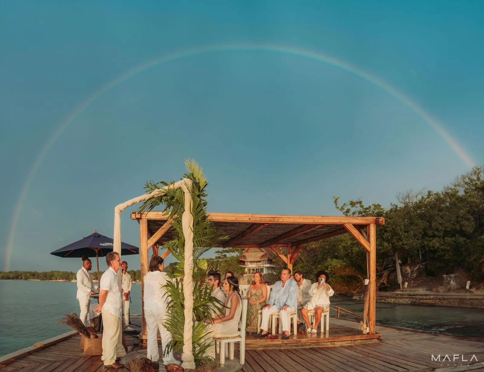 wedding in Rosario EcoHotel - Islas del Rosario