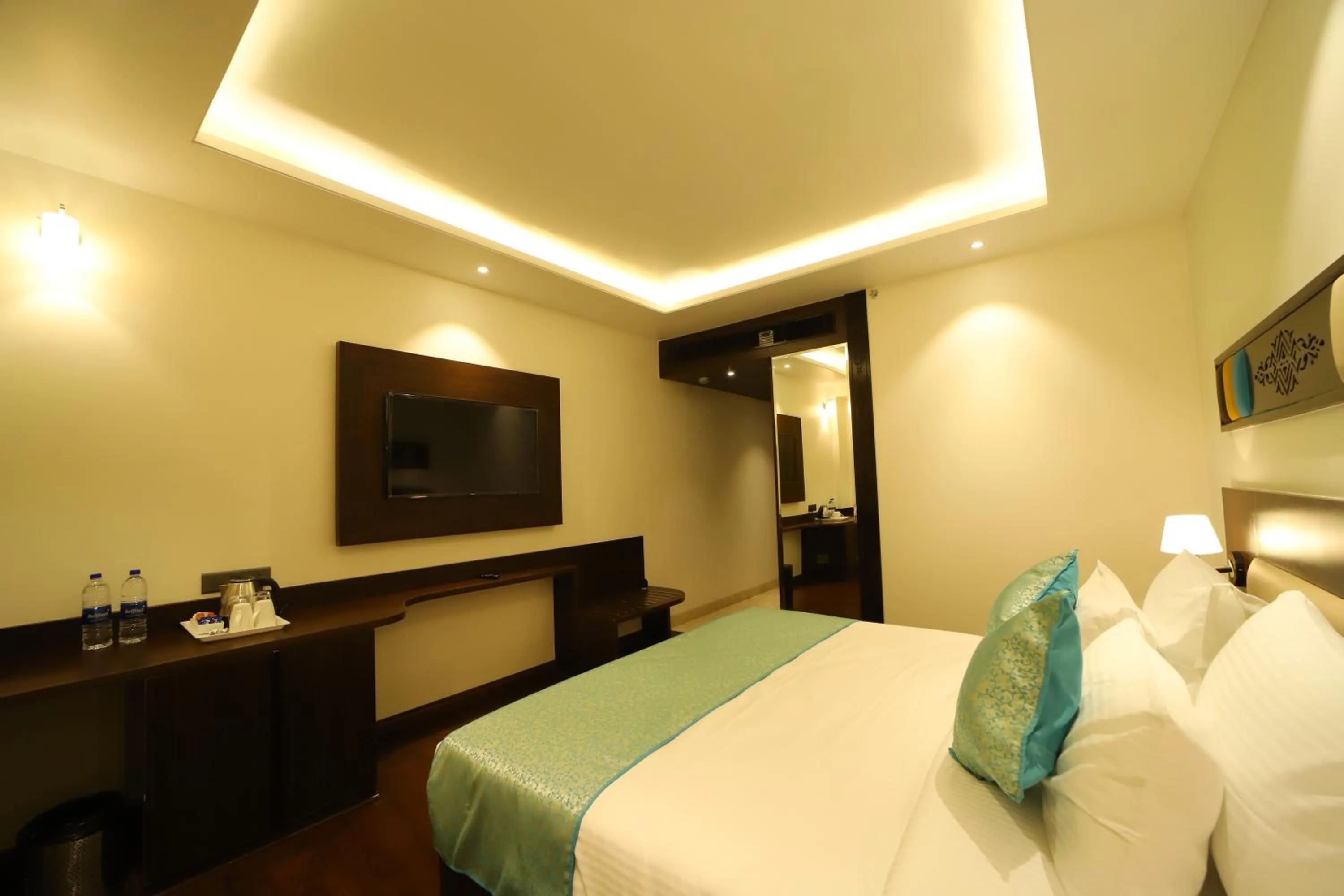 Photo of the whole room, Bed in Hotel DVIJ INN