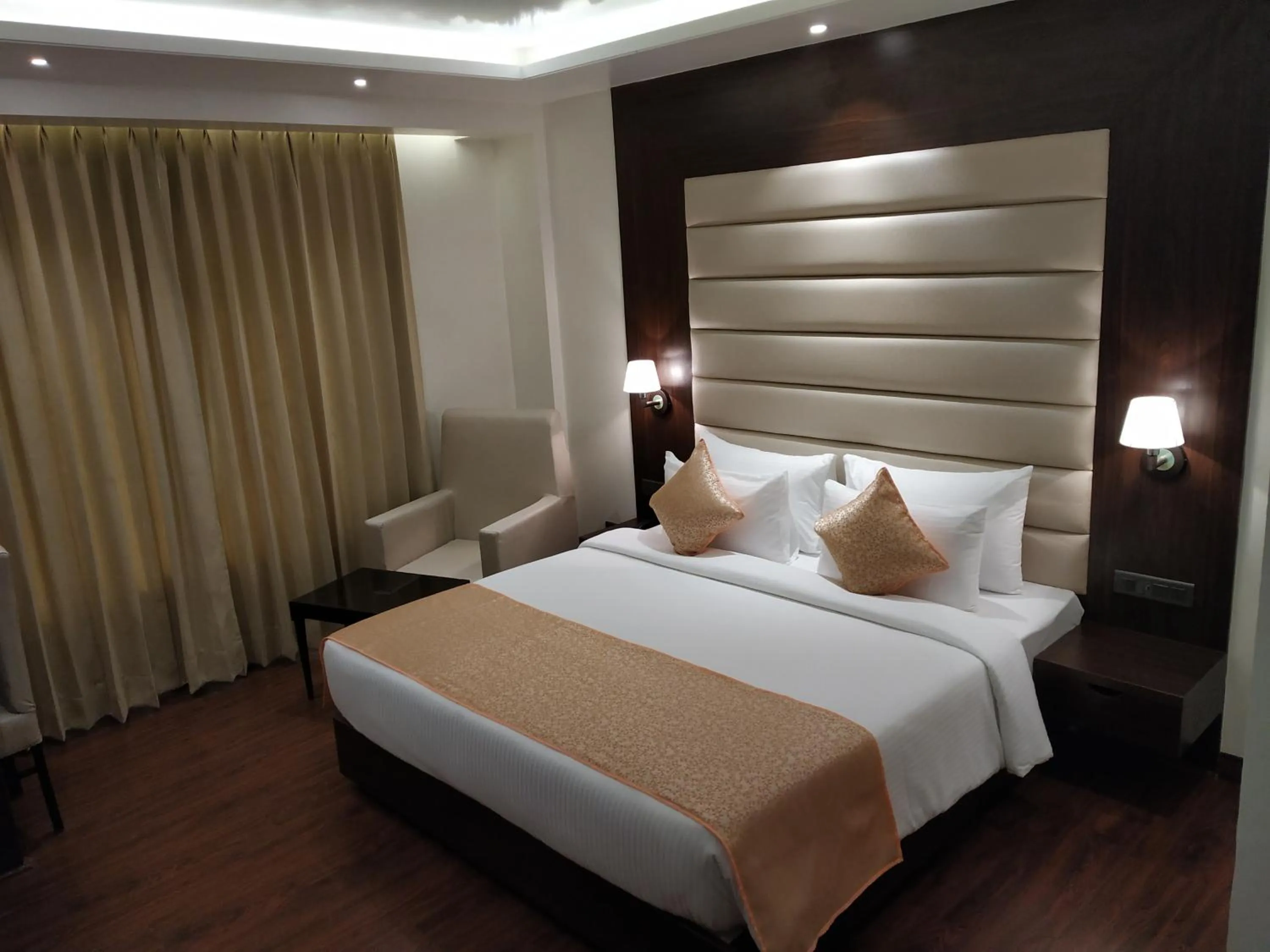 Bed in Hotel DVIJ INN