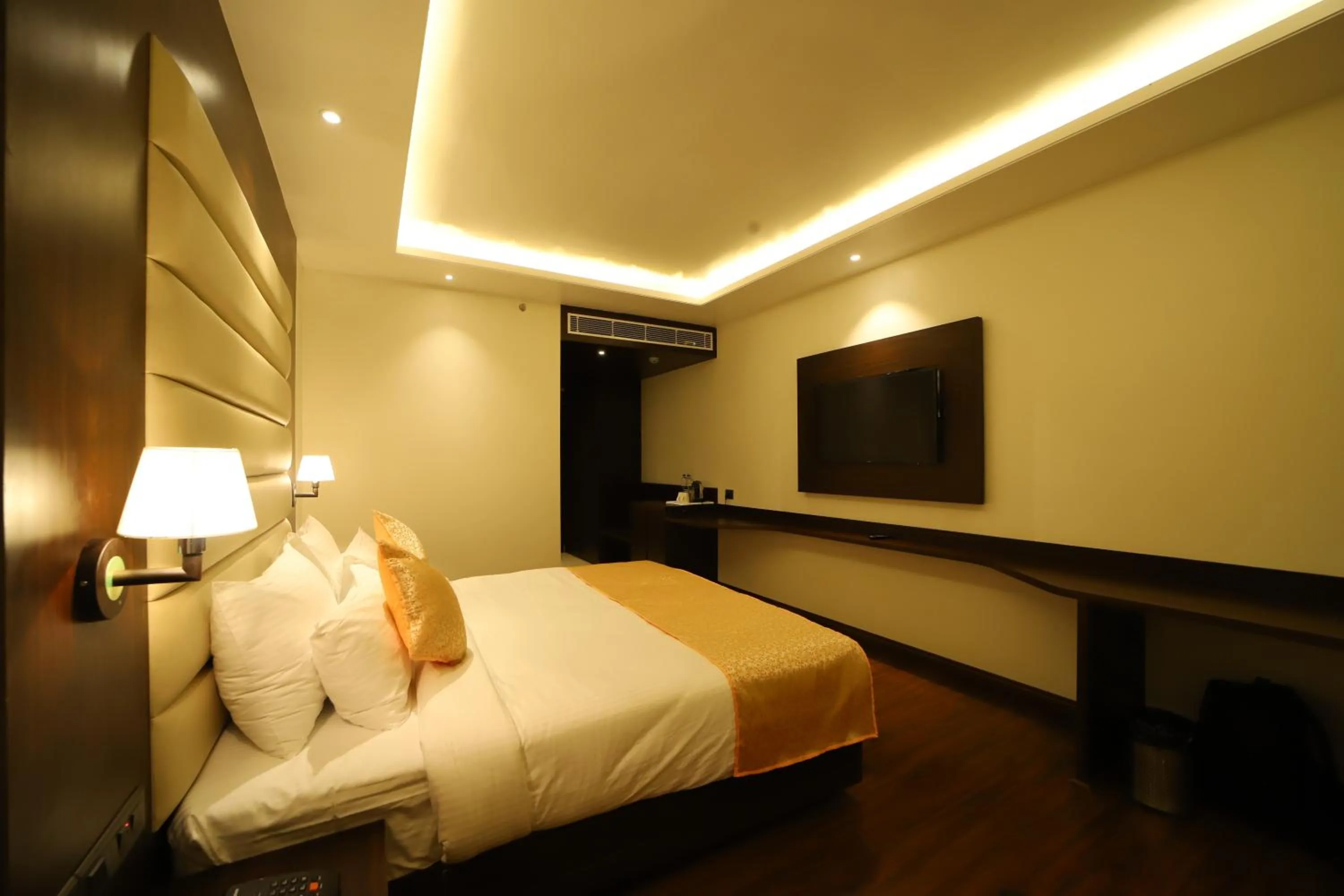 Photo of the whole room, Bed in Hotel DVIJ INN