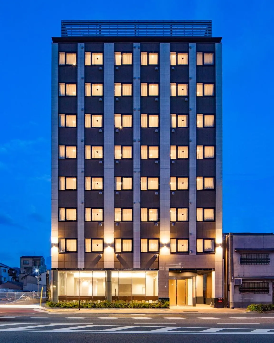 Property building in Hotel Elite Kyoto Staion ---- Previous Kyoto City Gardens Hotel