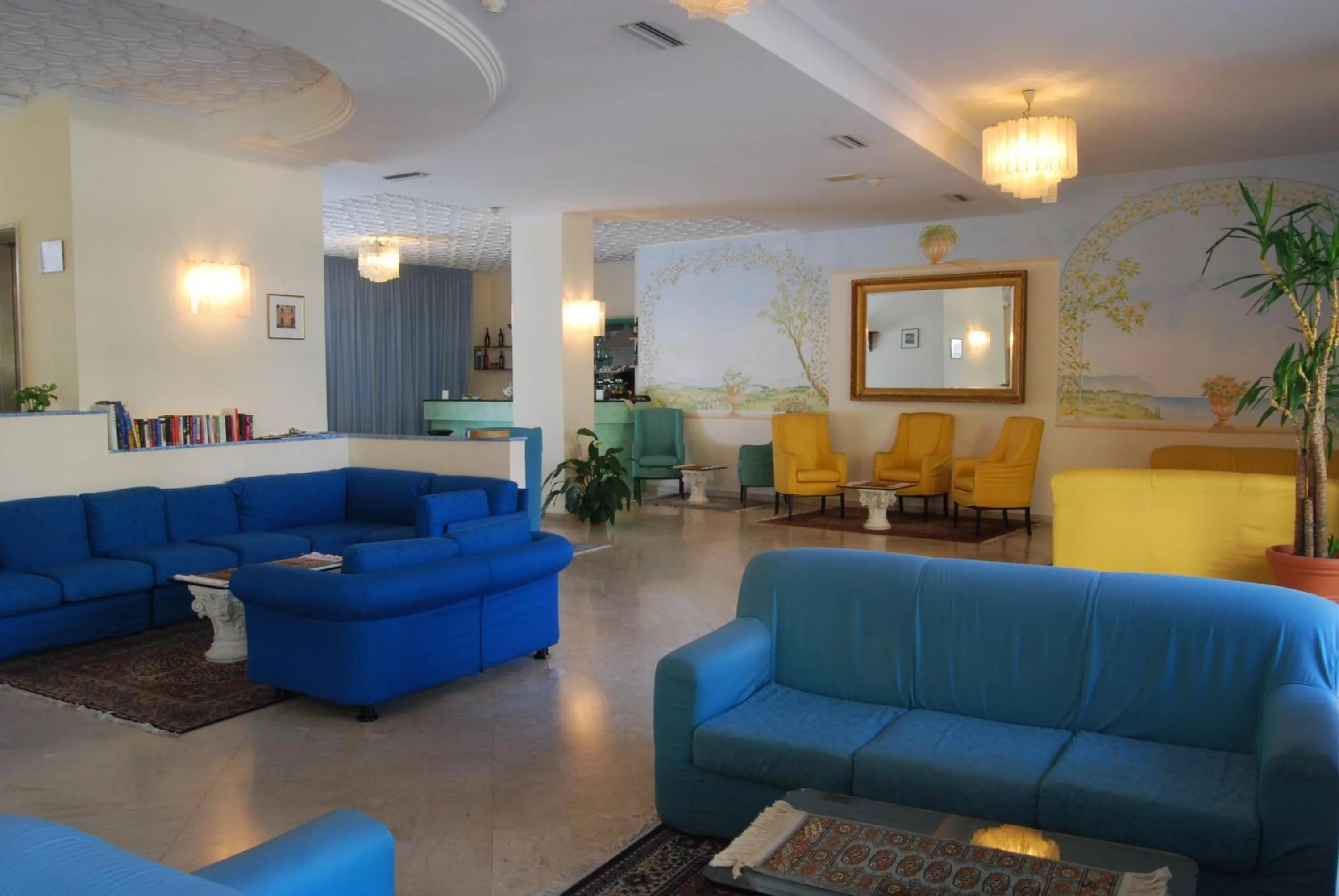 Lobby or reception in Hotel Caravelle