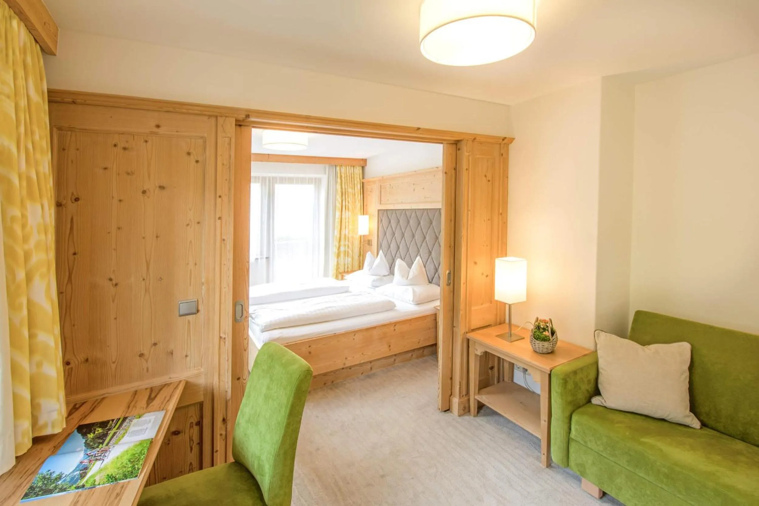 Photo of the whole room, Bed in Hotel Pension Sonnleiten