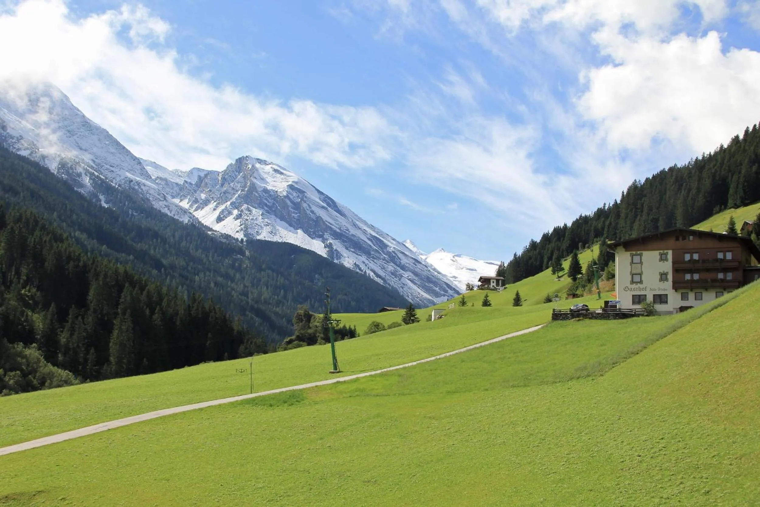 Mountain view in Hotel Pension Sonnleiten